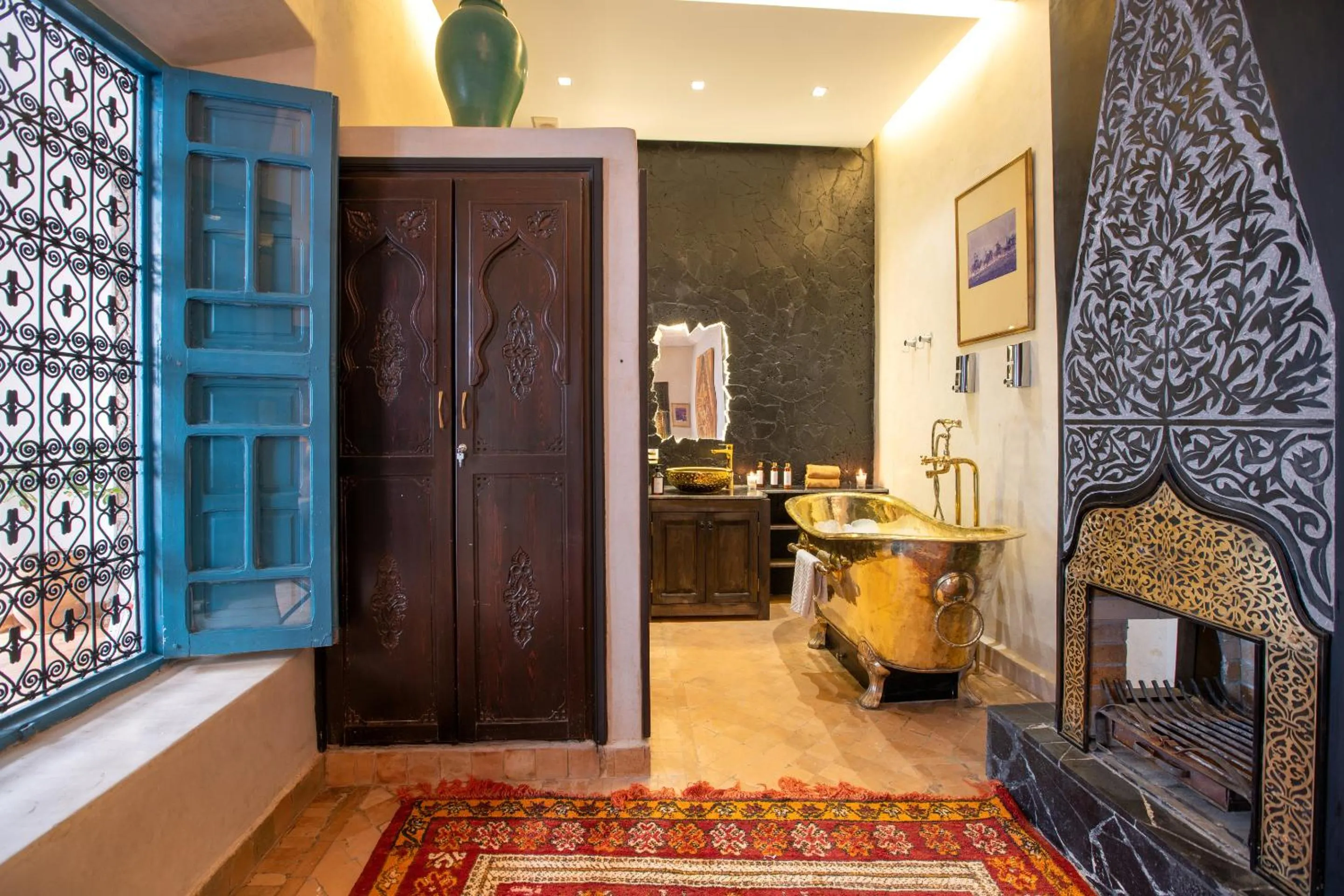 Bathroom in Riad Khalifa