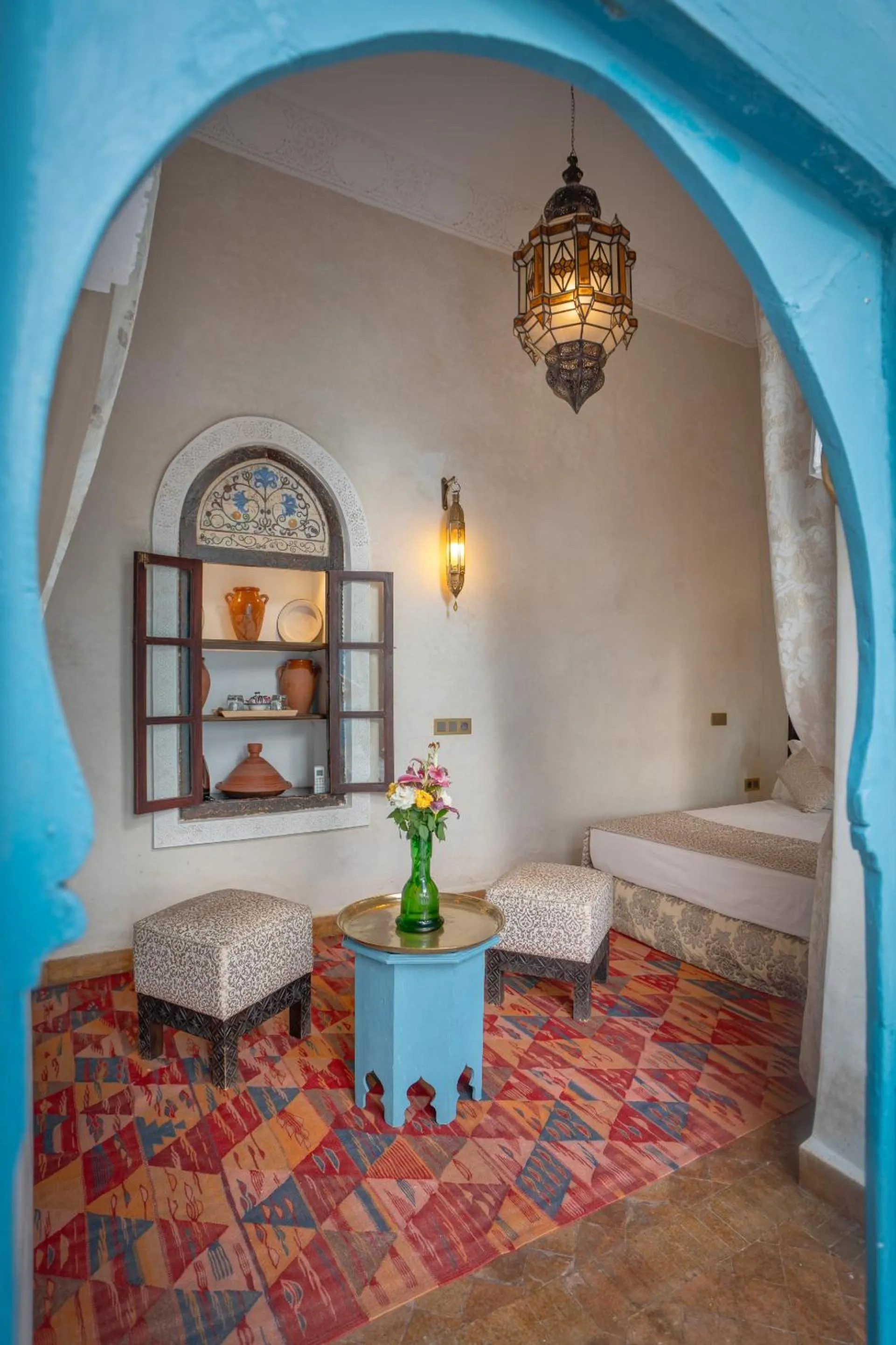 Bedroom, Bed in Riad Khalifa