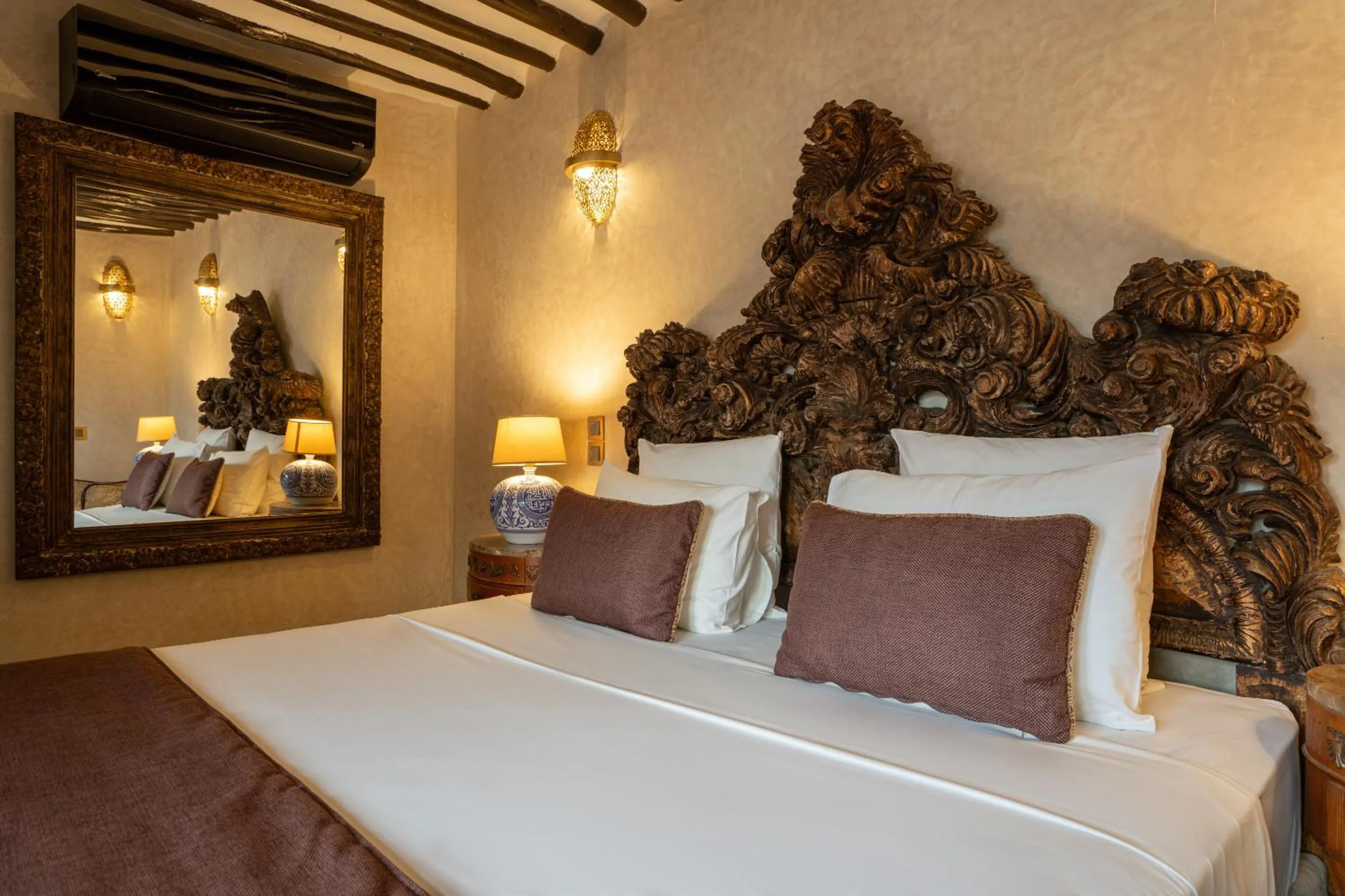 Bedroom, Bed in Riad Khalifa