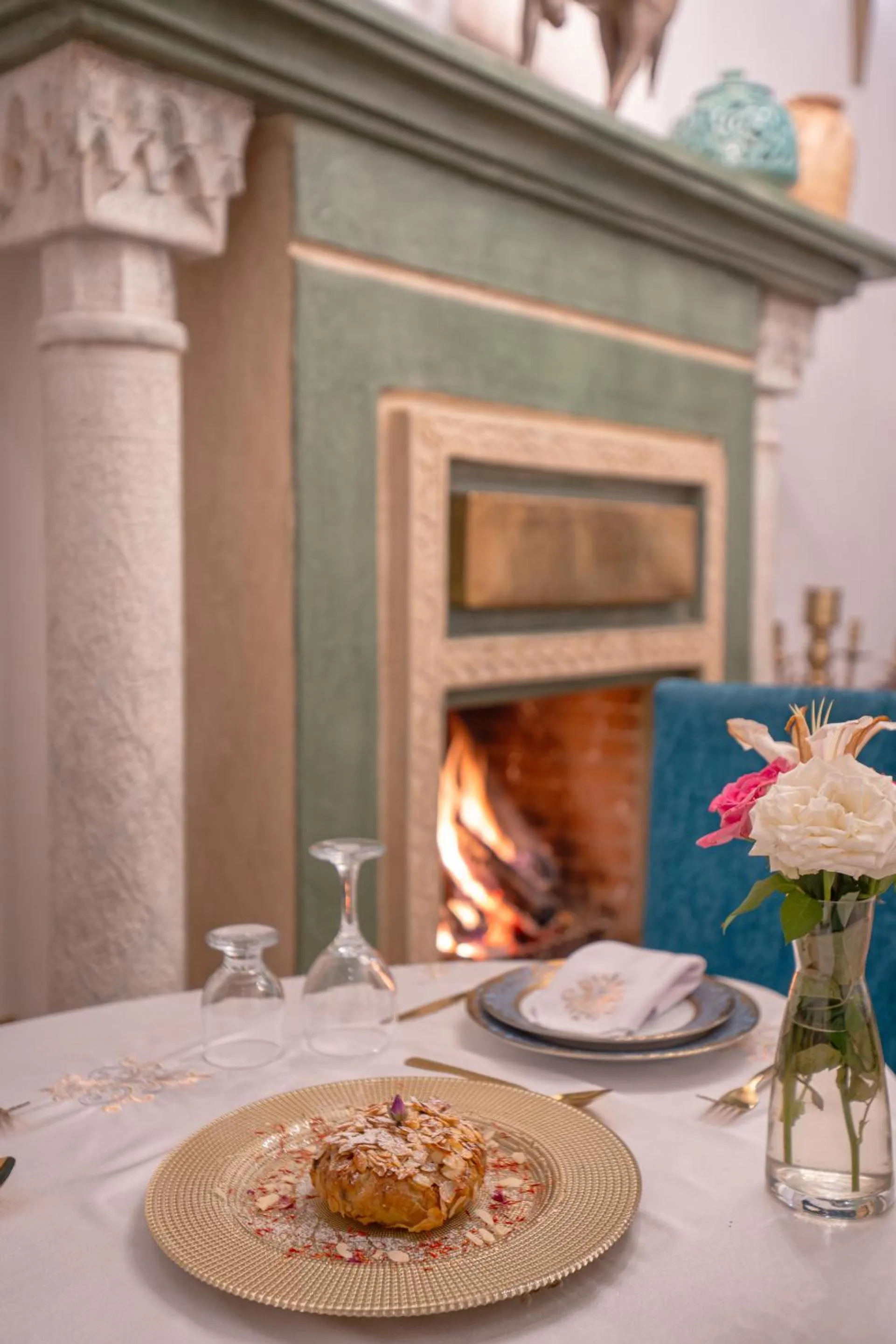 Dining area in Riad Khalifa