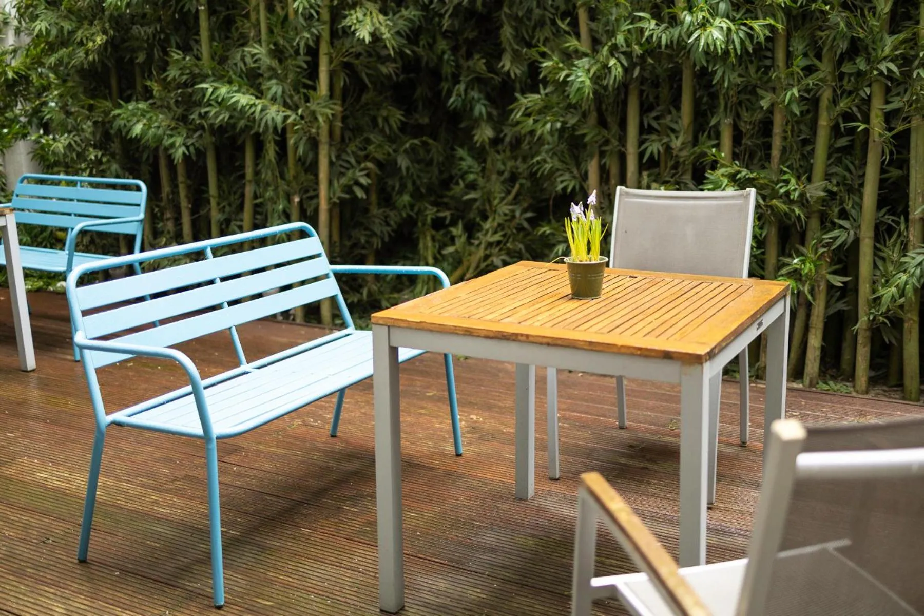 Balcony/Terrace in B-aparthotel Grand Place