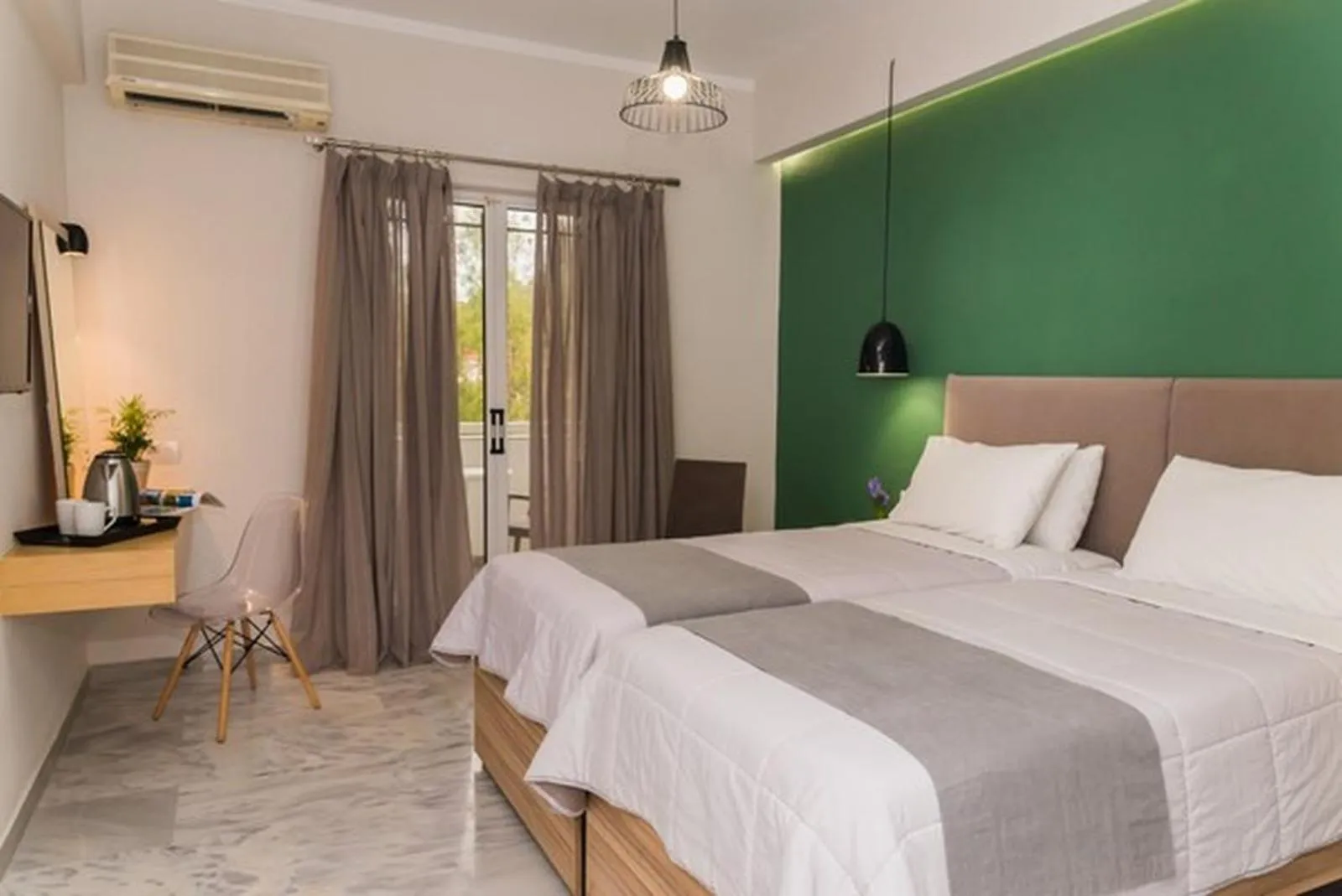 Bedroom, Bed in Klelia Beach Hotel by Zante Plaza