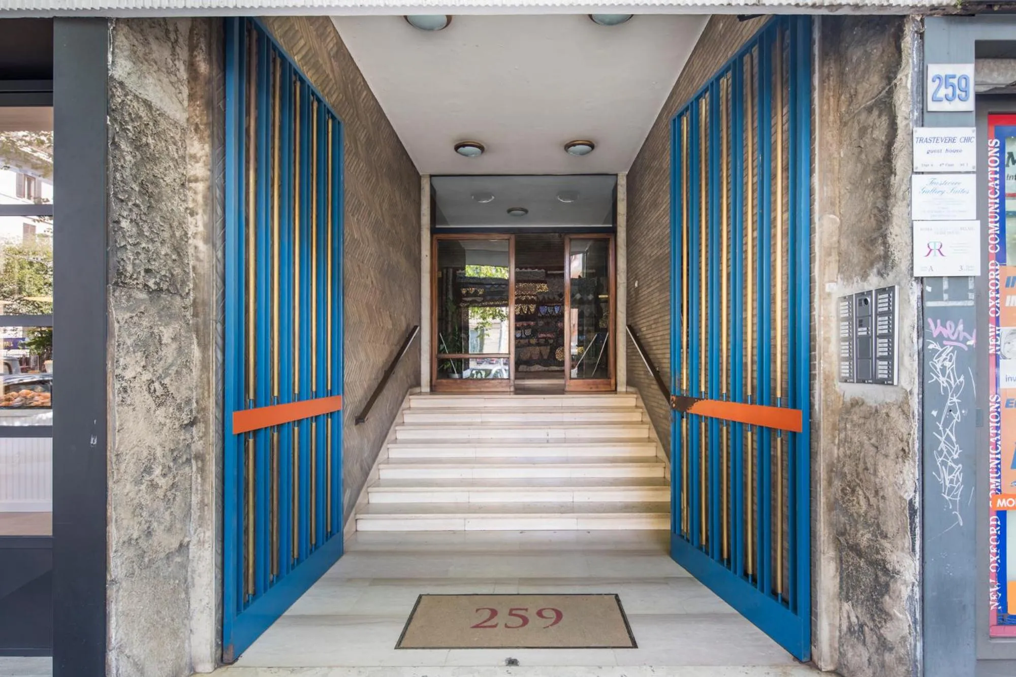 Property building in Trastevere Gallery Suites