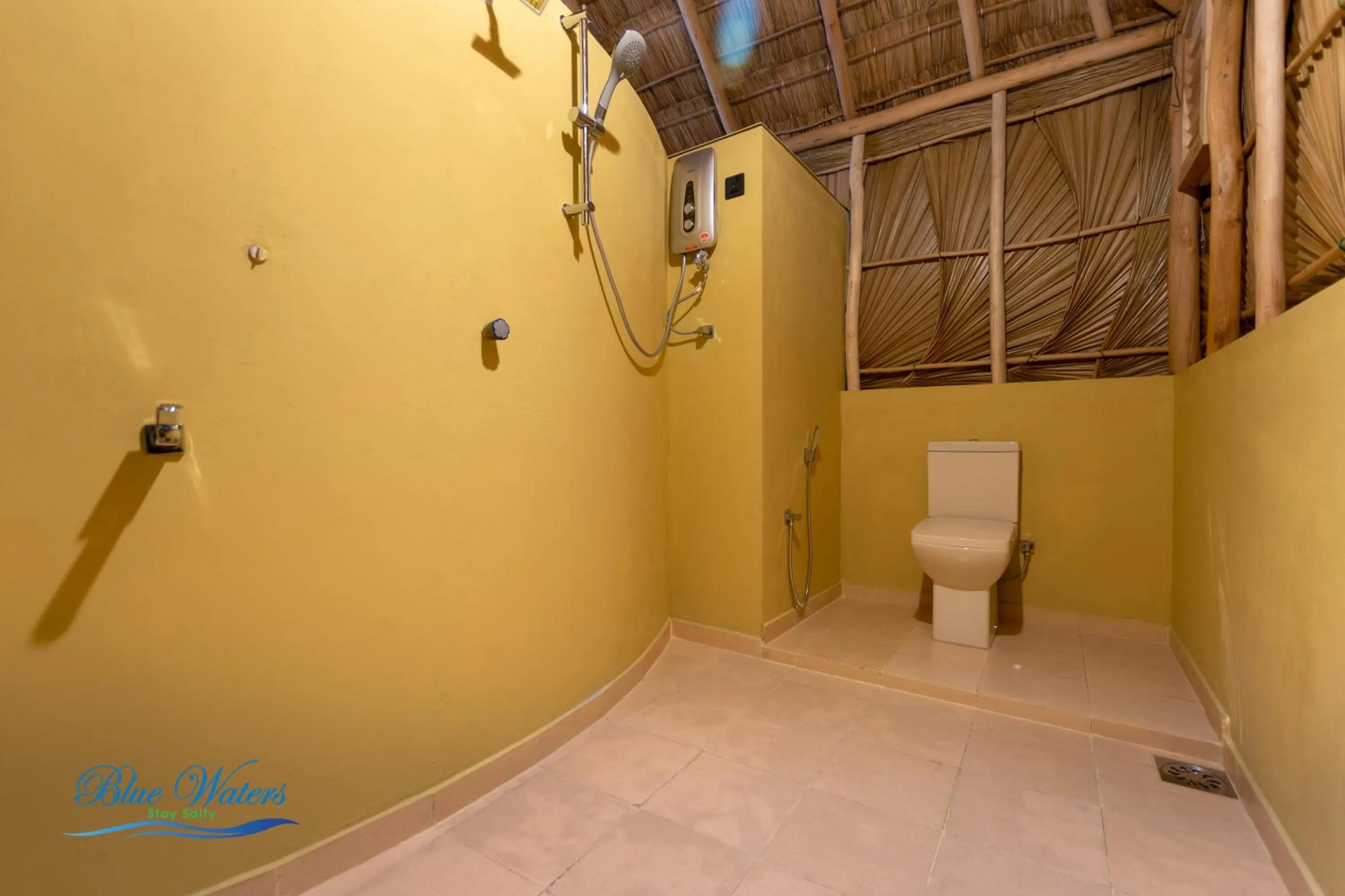 Toilet in Blue Waters