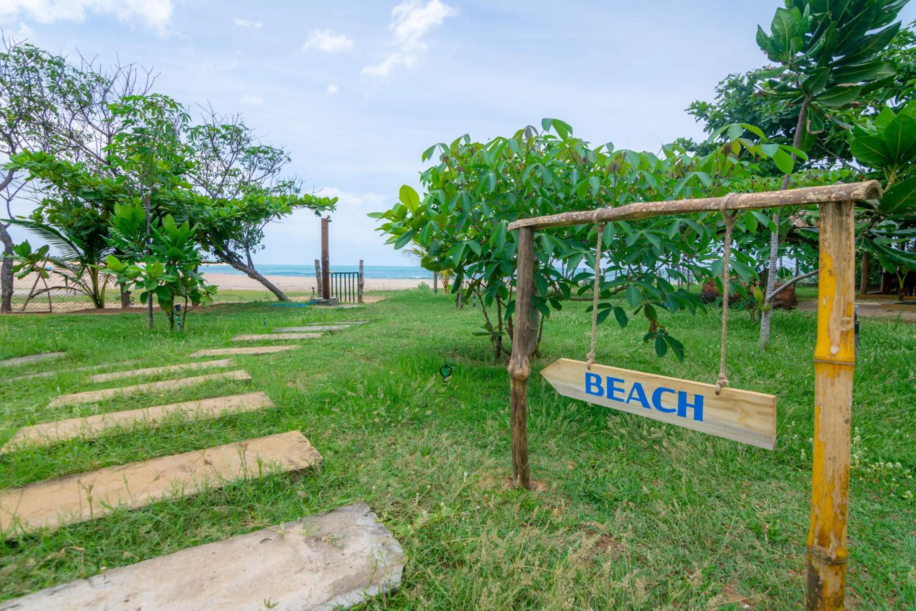Beach in Blue Waters