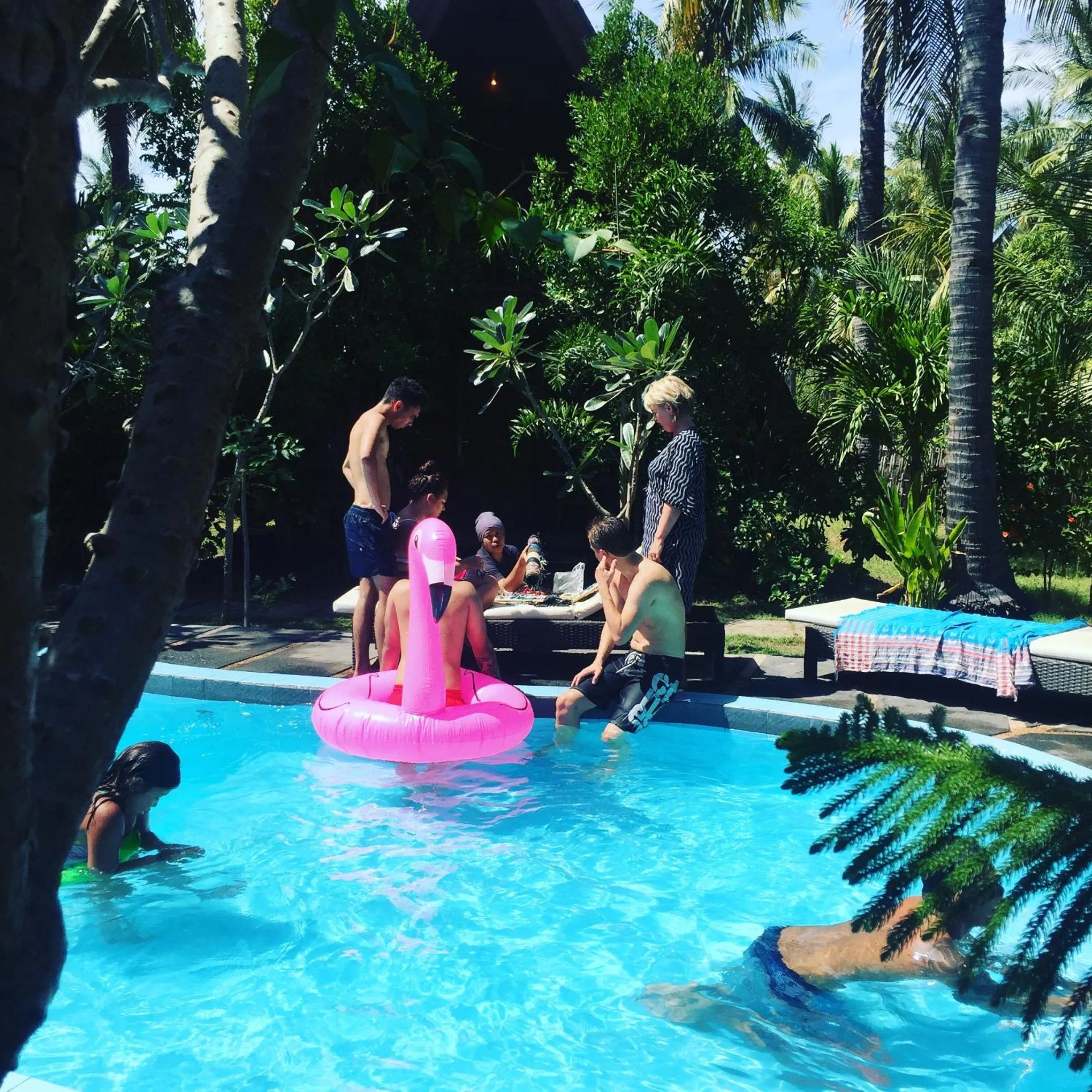 Garden in Lucy's Garden Hotel