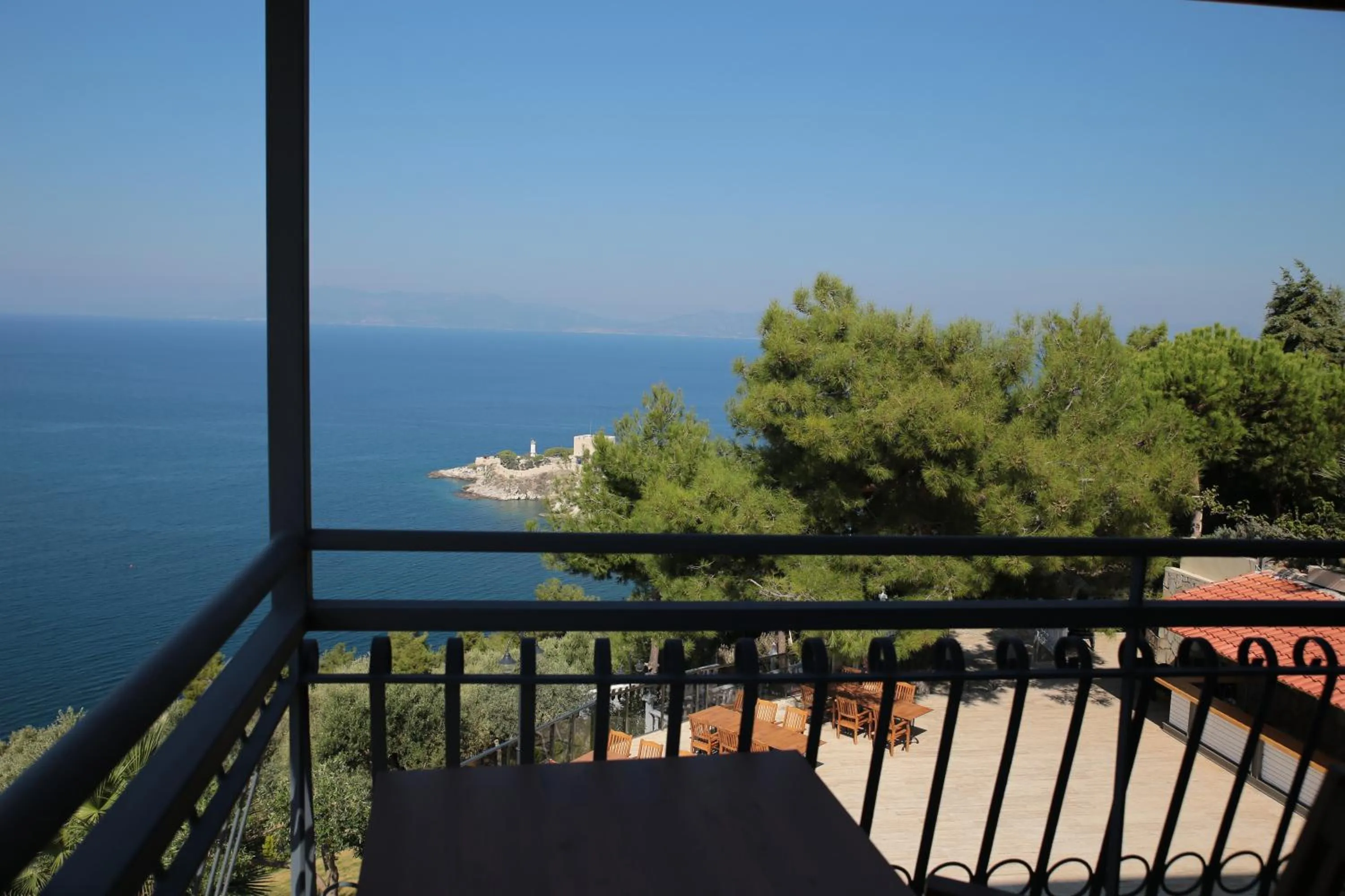 Balcony/Terrace in Neopol Hotel