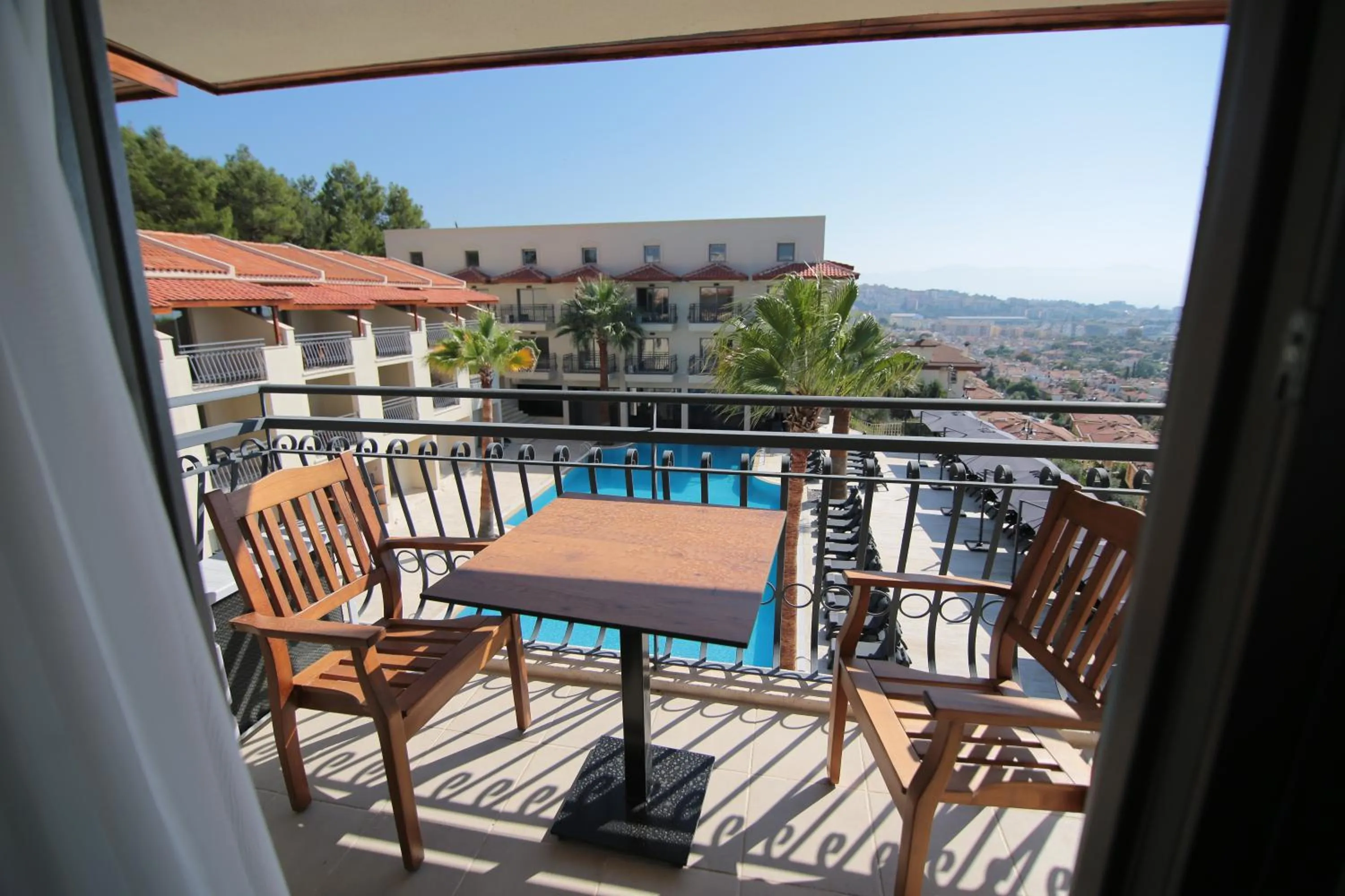 Balcony/Terrace in Neopol Hotel