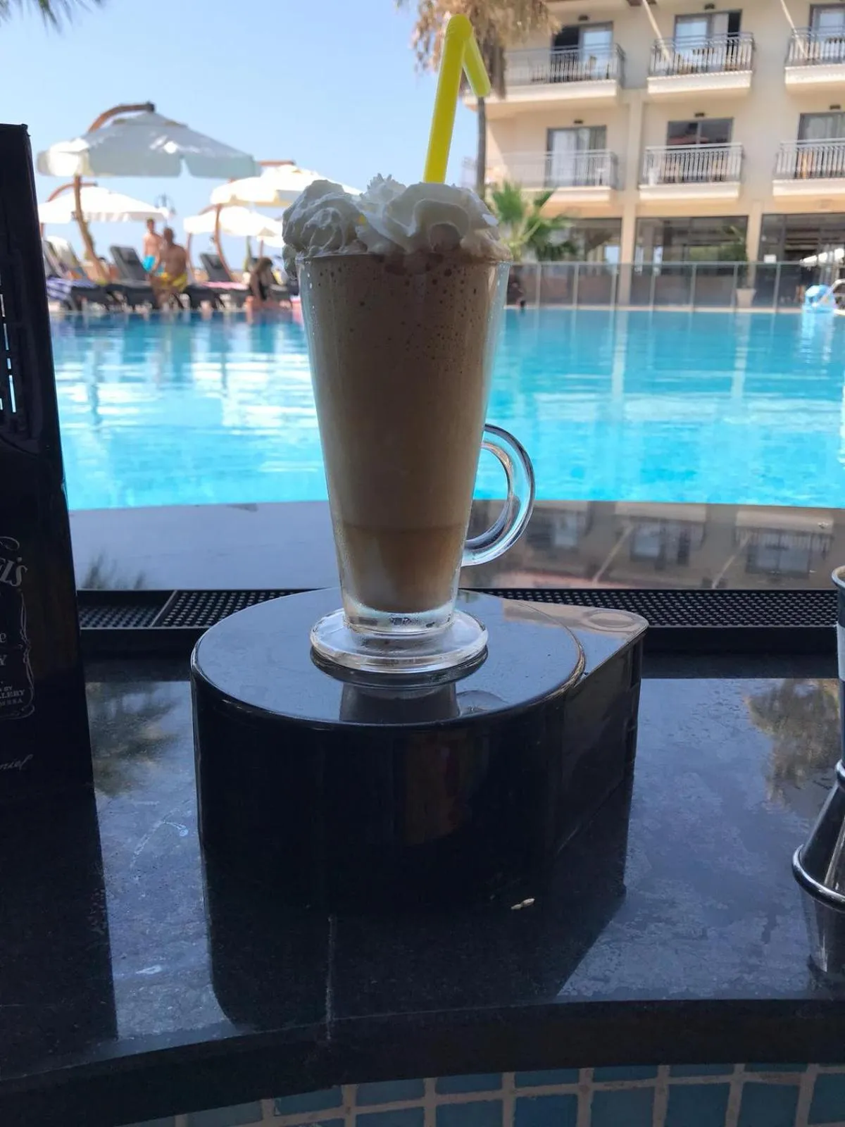 Pool view in Neopol Hotel