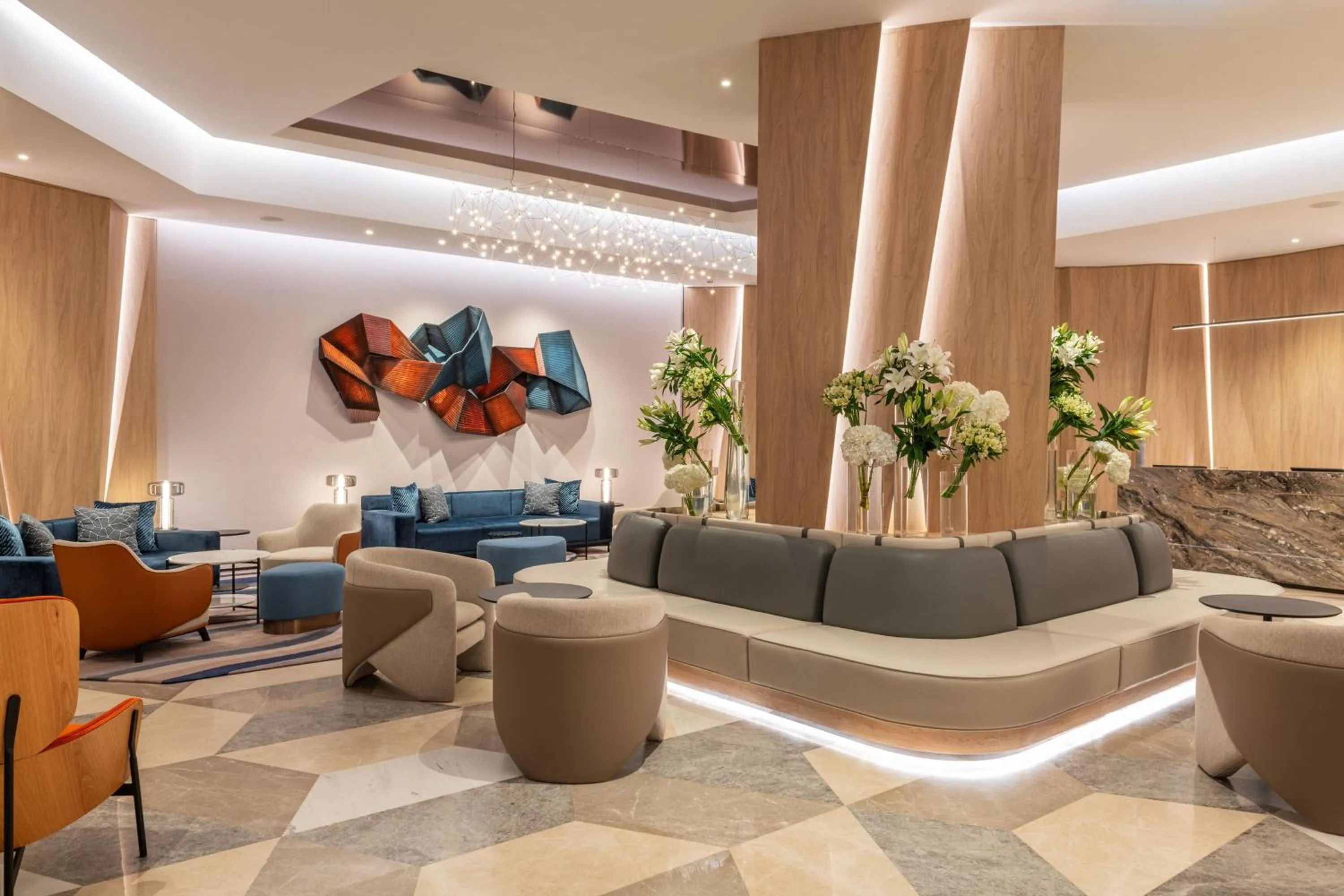 Lobby or reception in Sheraton Mall of the Emirates Hotel, Dubai