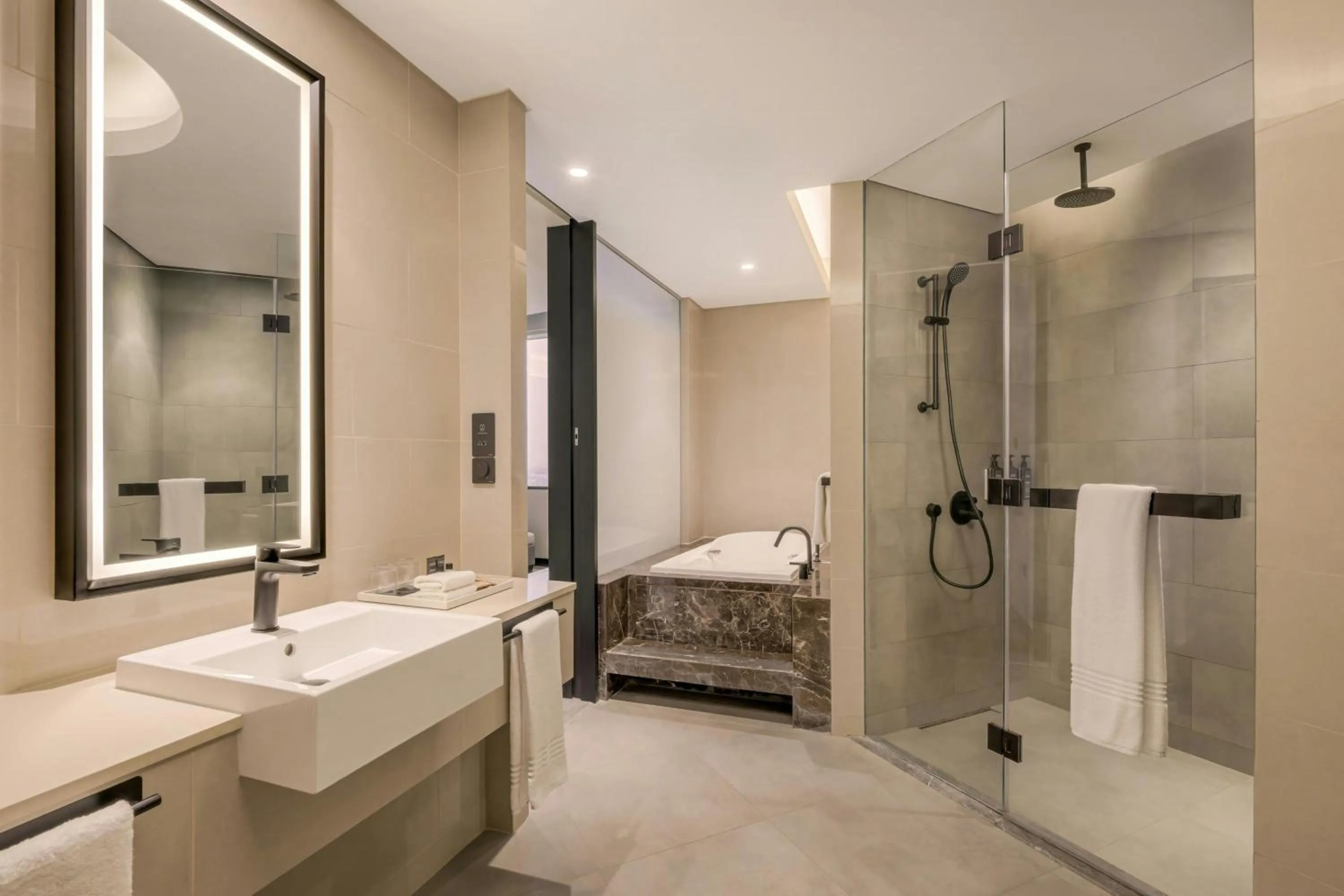 Bathroom in Sheraton Mall of the Emirates Hotel, Dubai