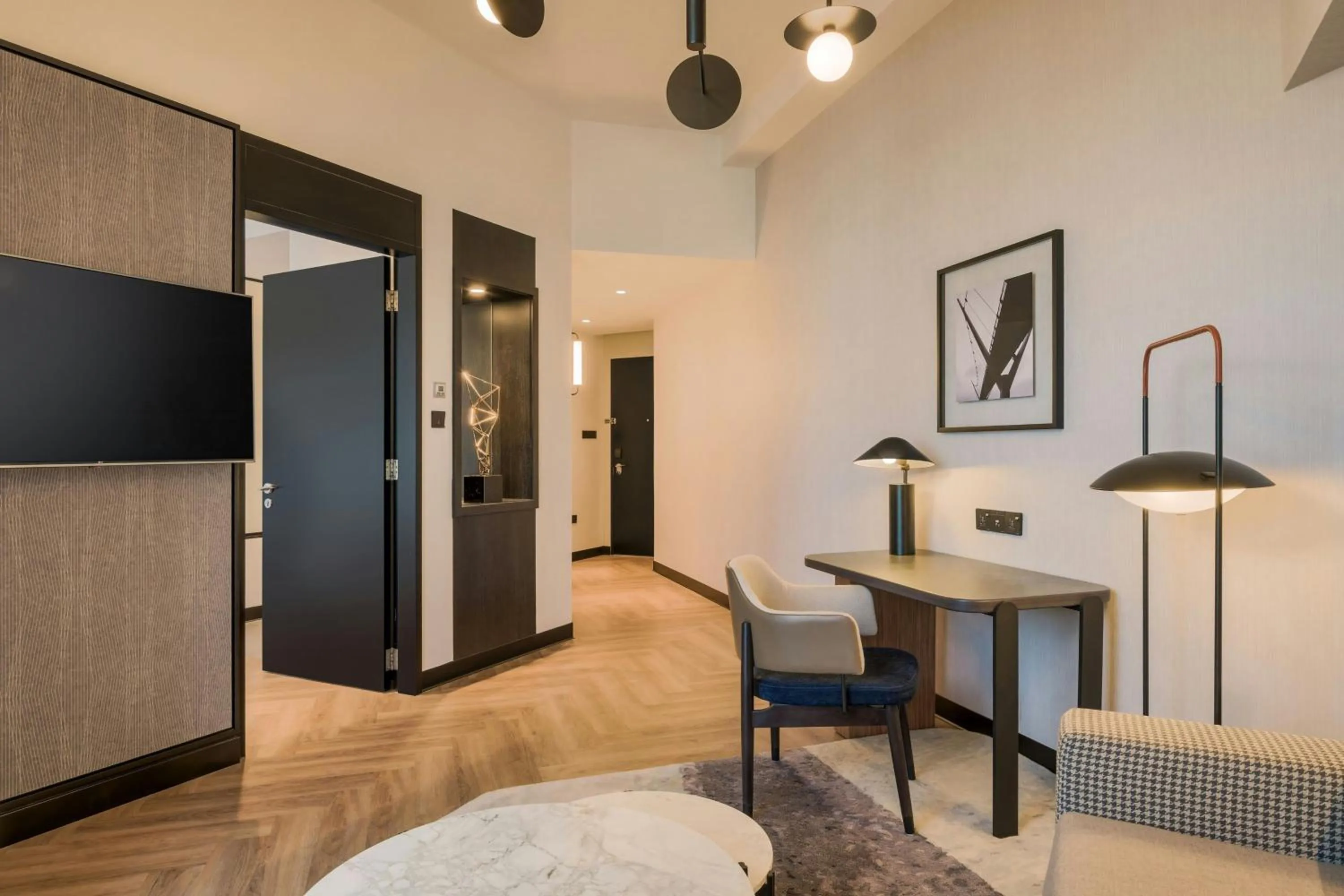 Living room in Sheraton Mall of the Emirates Hotel, Dubai