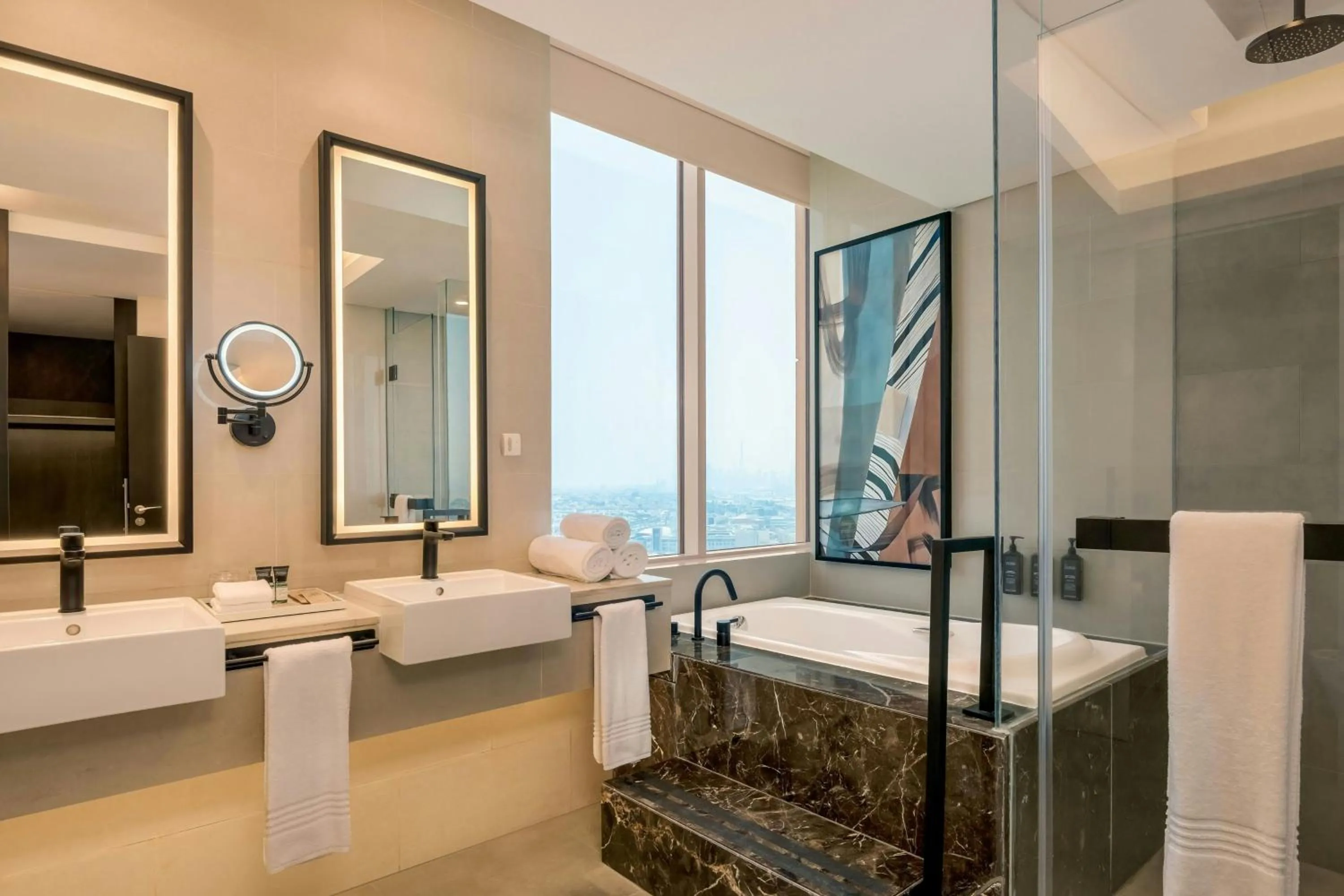 Bathroom in Sheraton Mall of the Emirates Hotel, Dubai