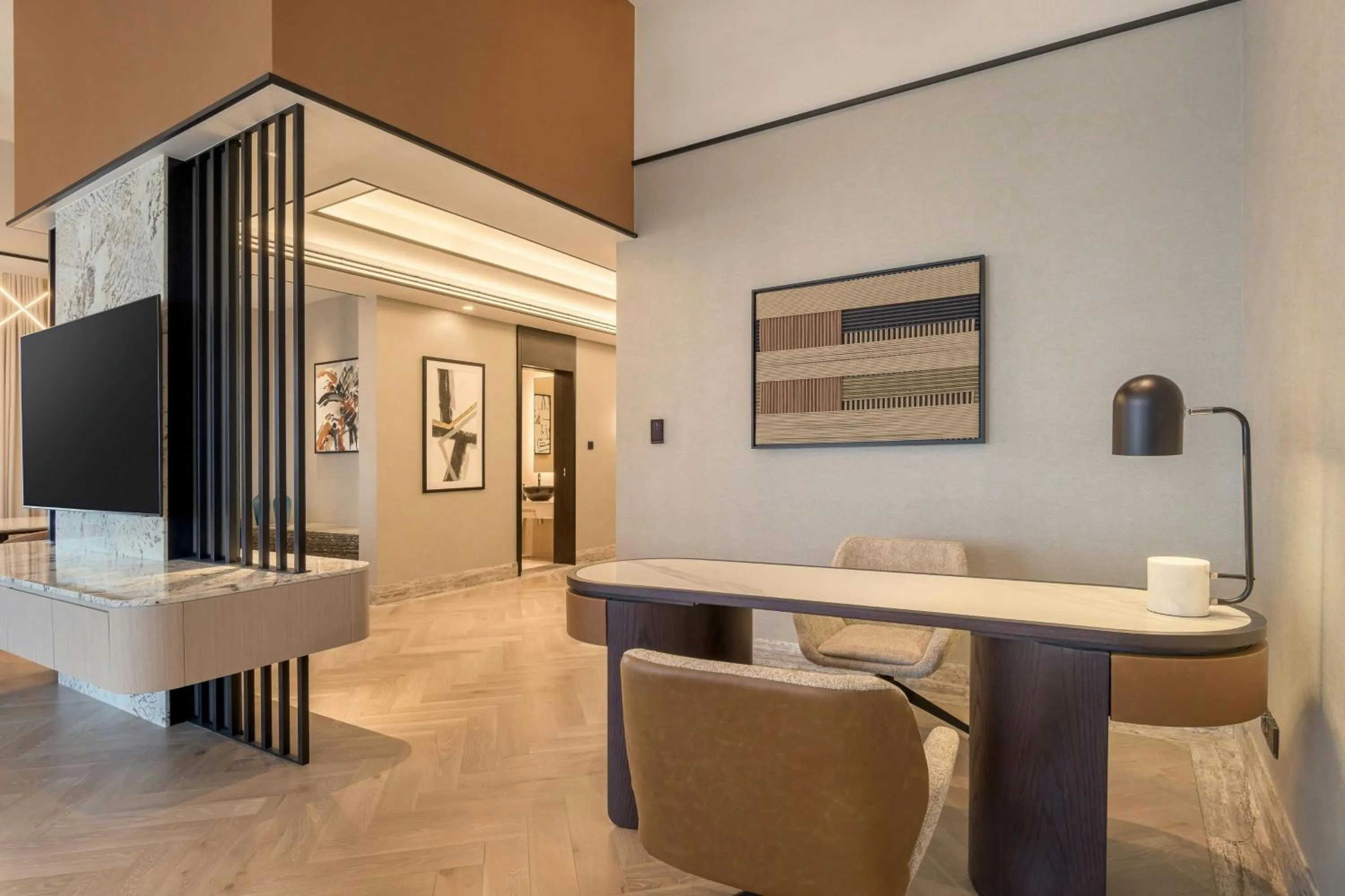 Living room in Sheraton Mall of the Emirates Hotel, Dubai