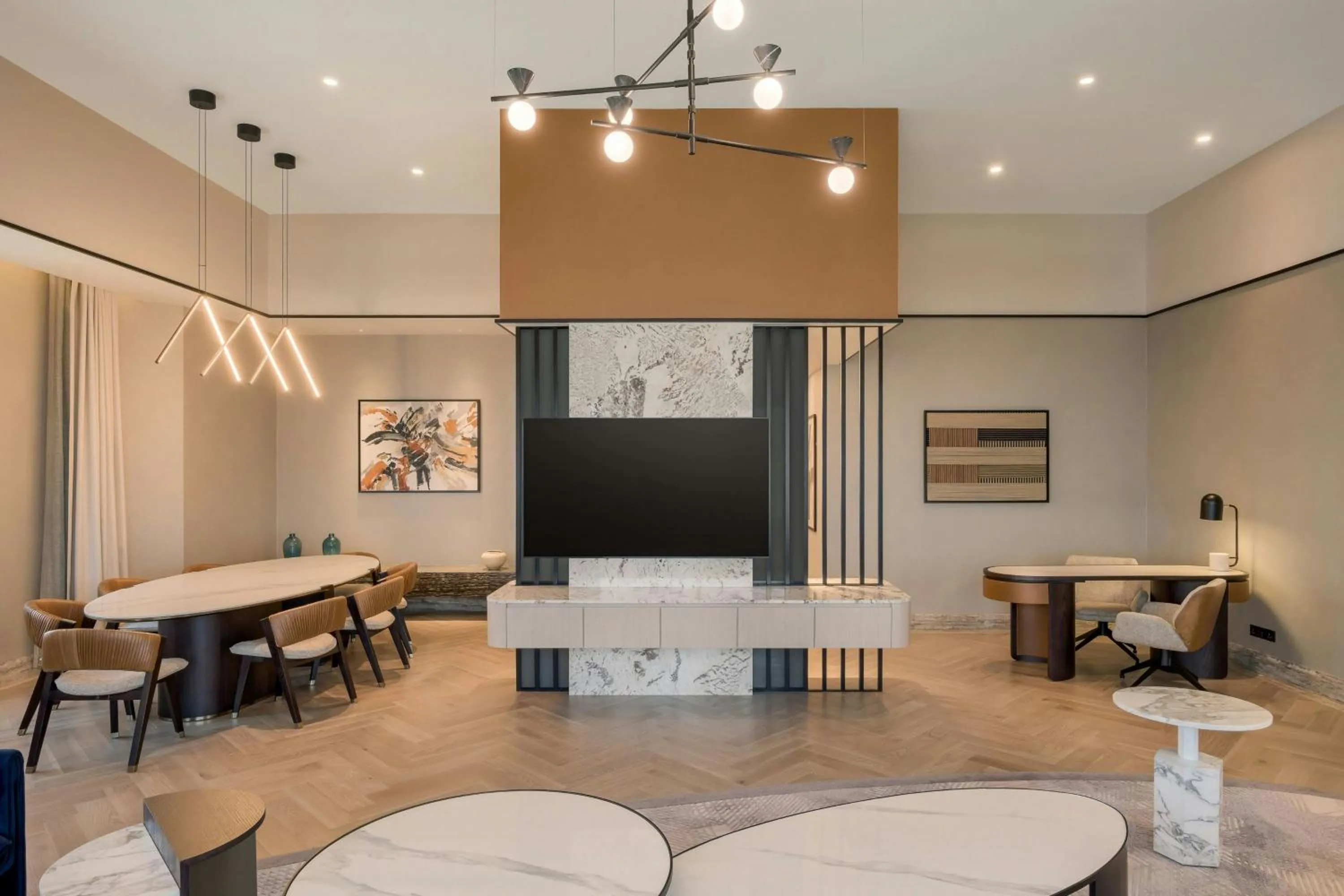 Living room in Sheraton Mall of the Emirates Hotel, Dubai