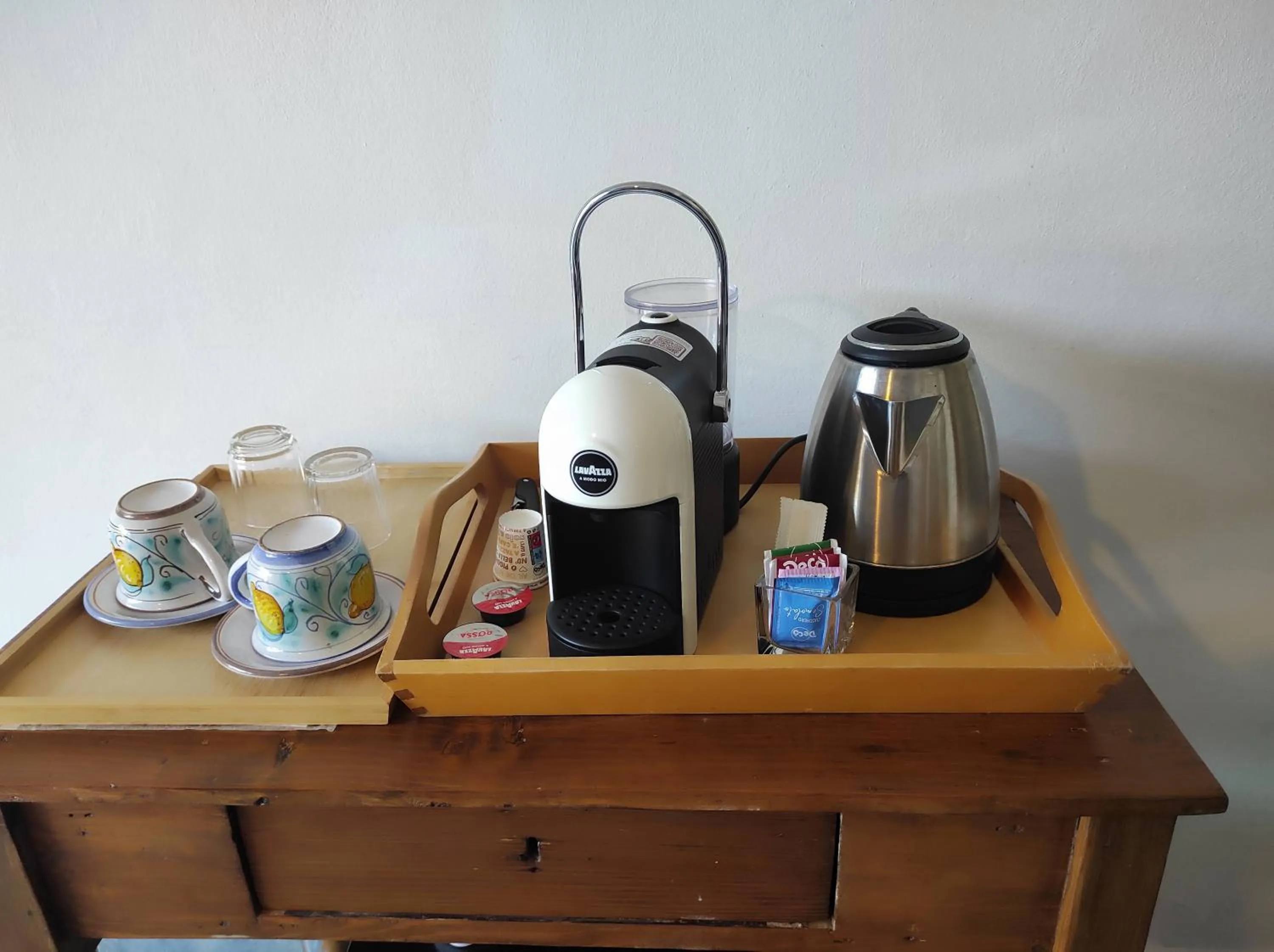 Coffee/tea facilities in Lumachella B&B