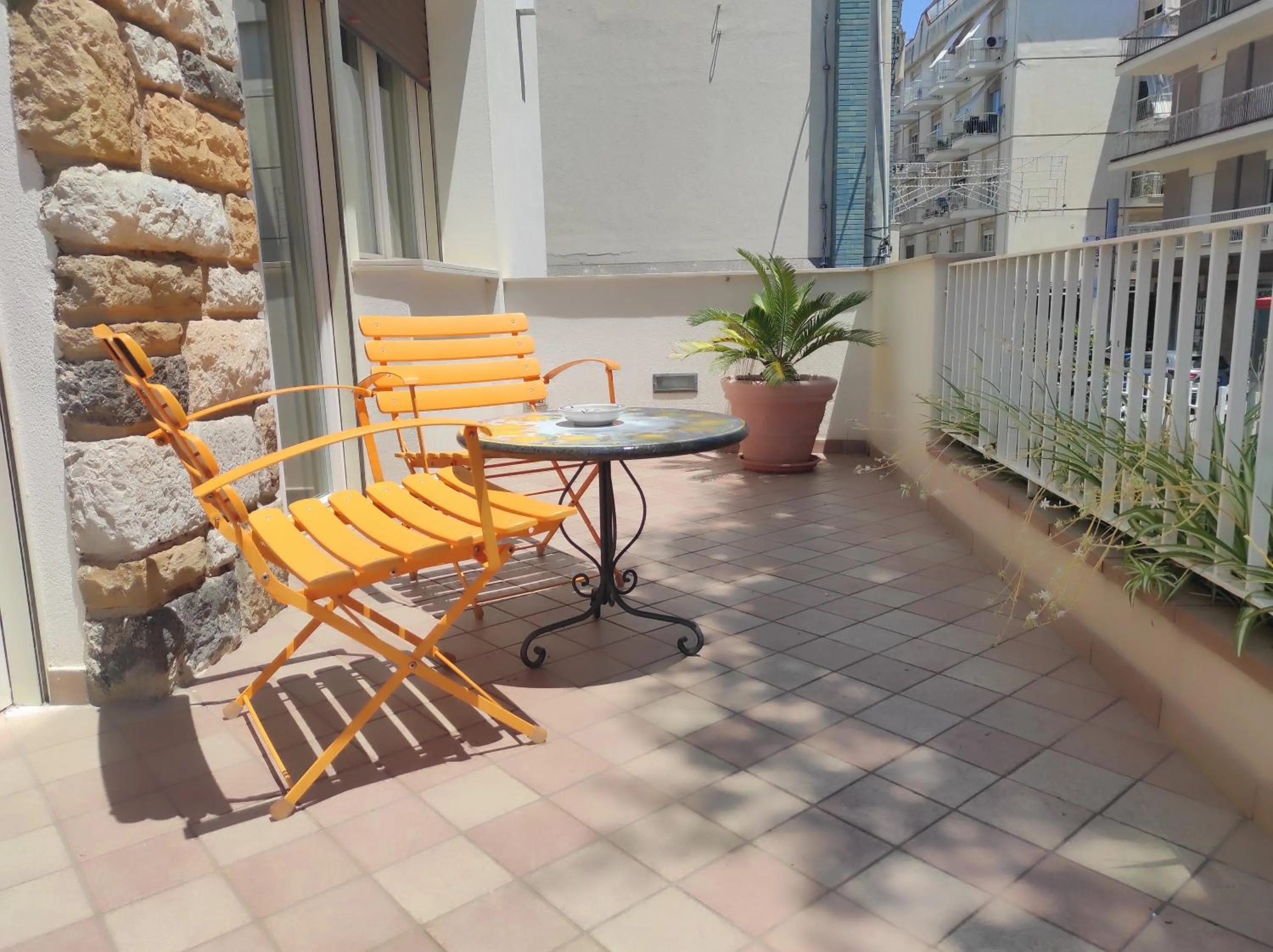 Balcony/Terrace in Lumachella B&B