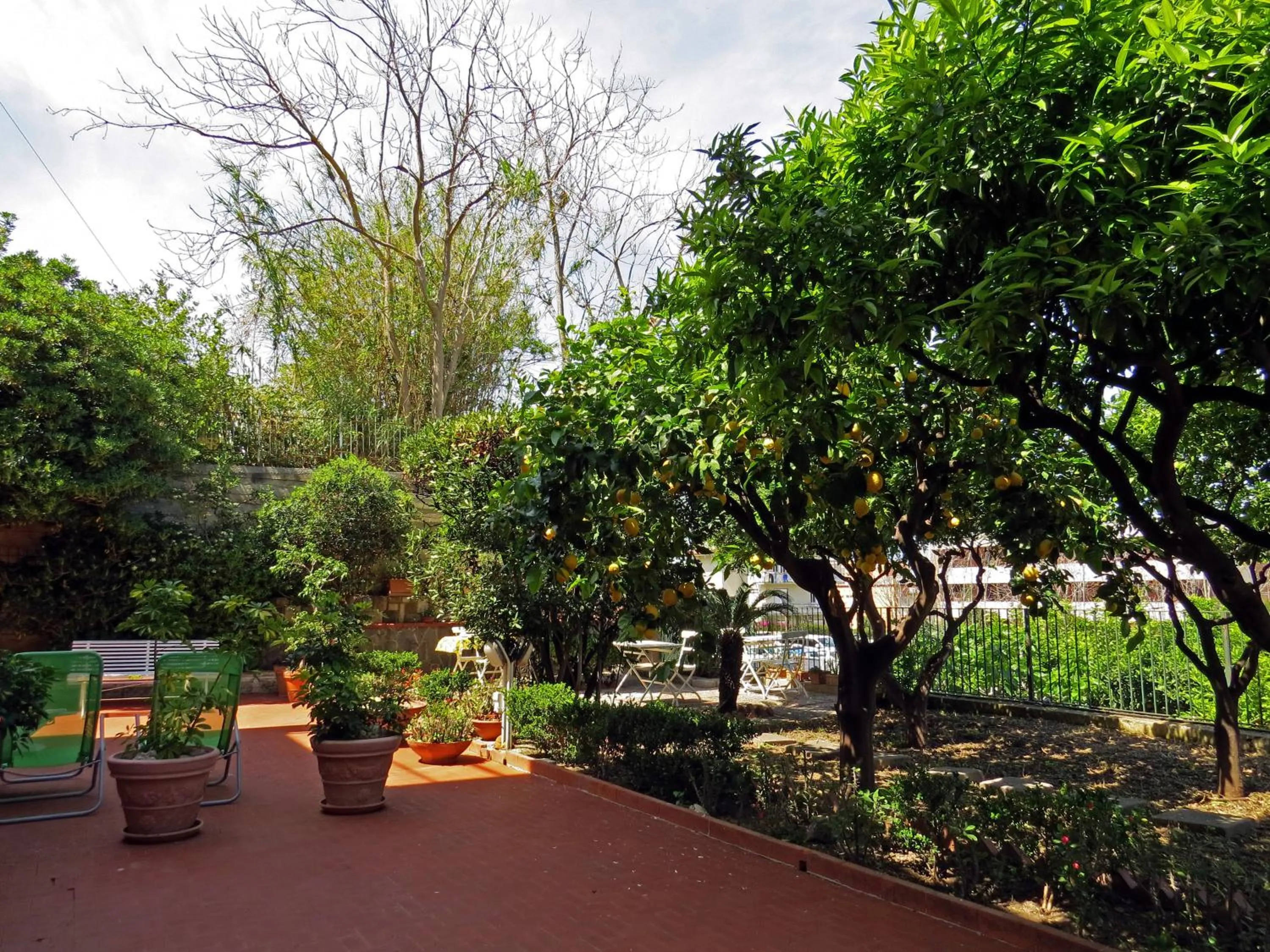 Garden view in Lumachella B&B