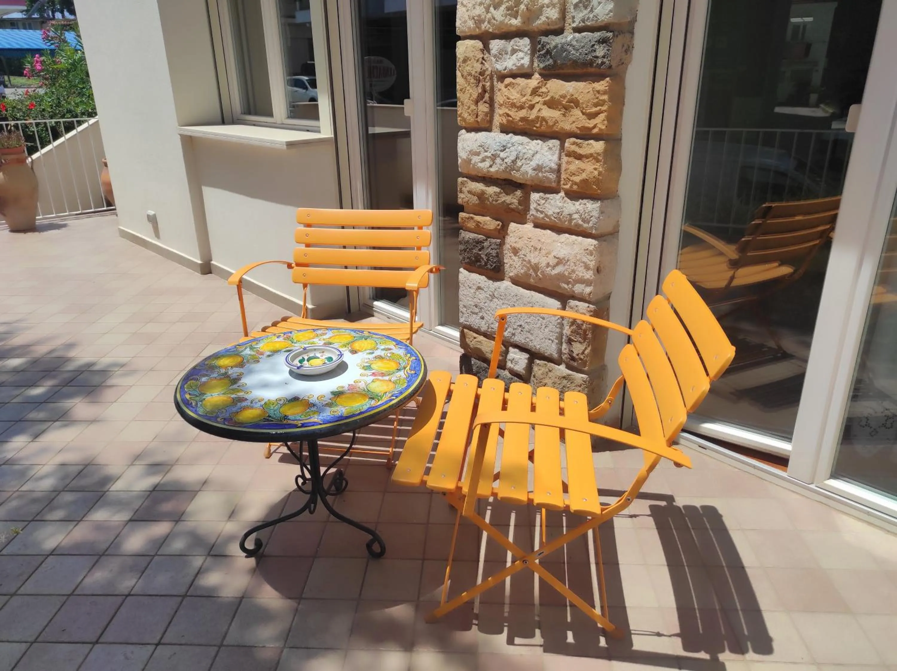 Balcony/Terrace in Lumachella B&B