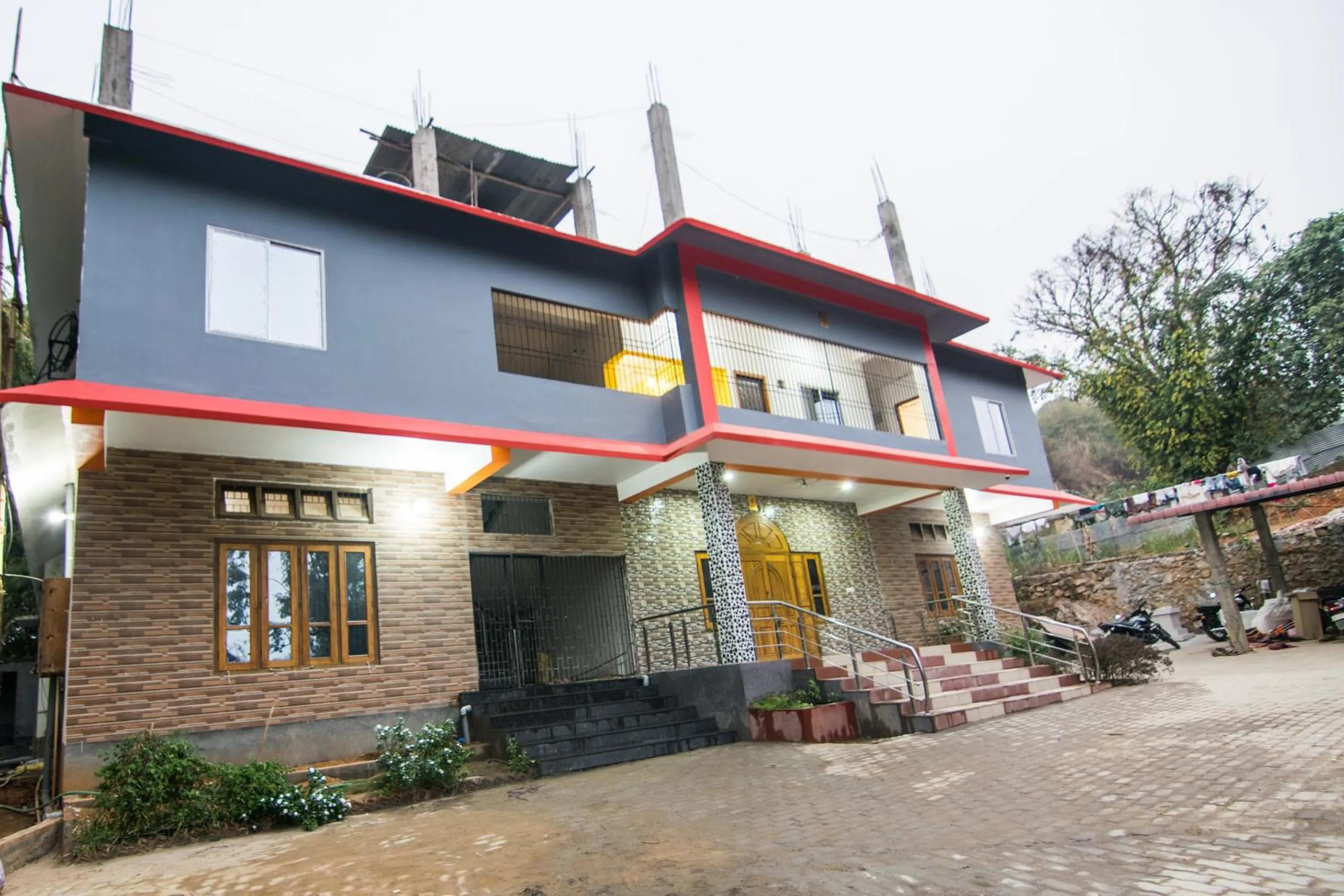 Facade/entrance in Hotel O Jp Homes