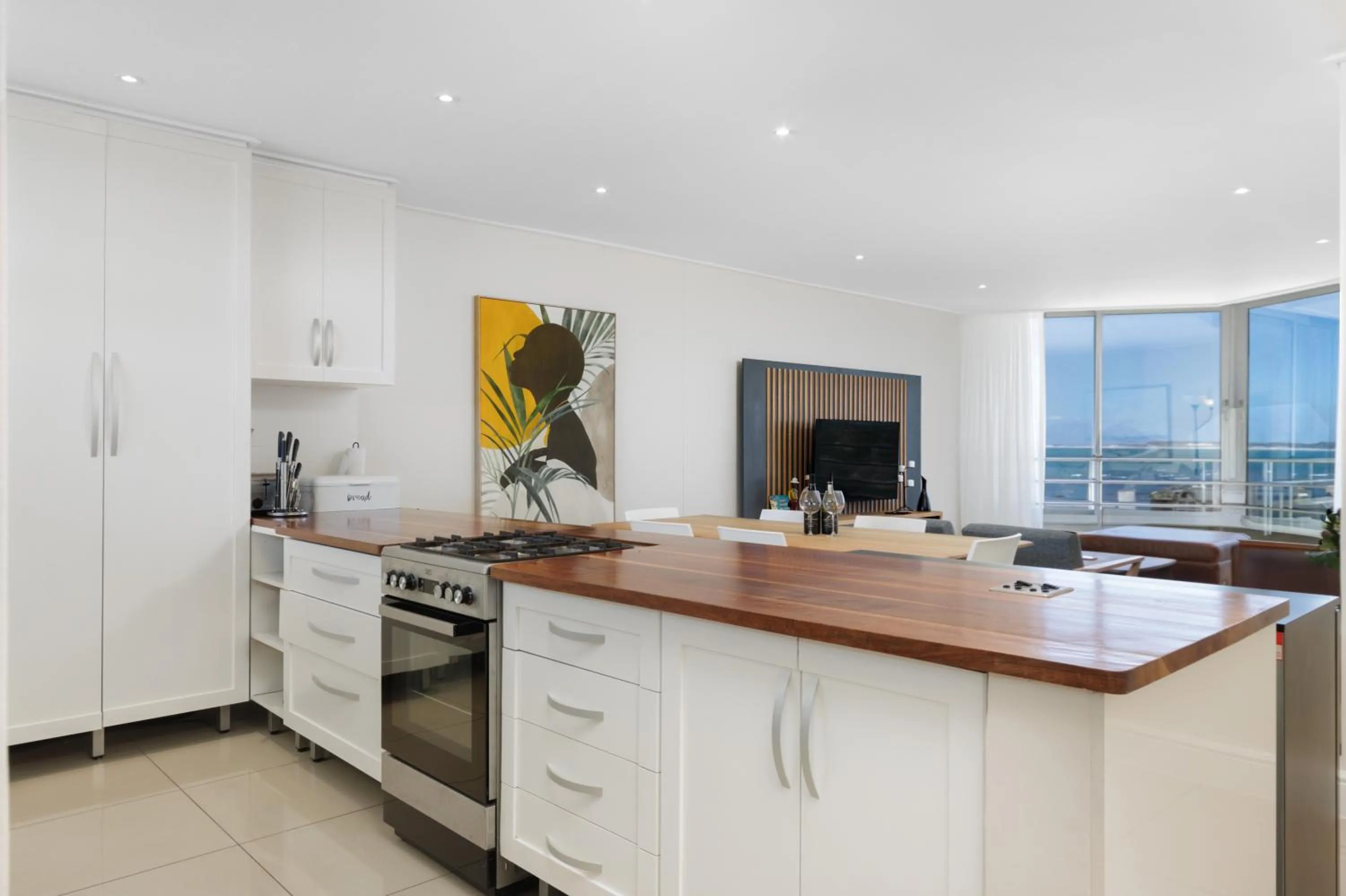 Sea view in Ashley on Beach Strand