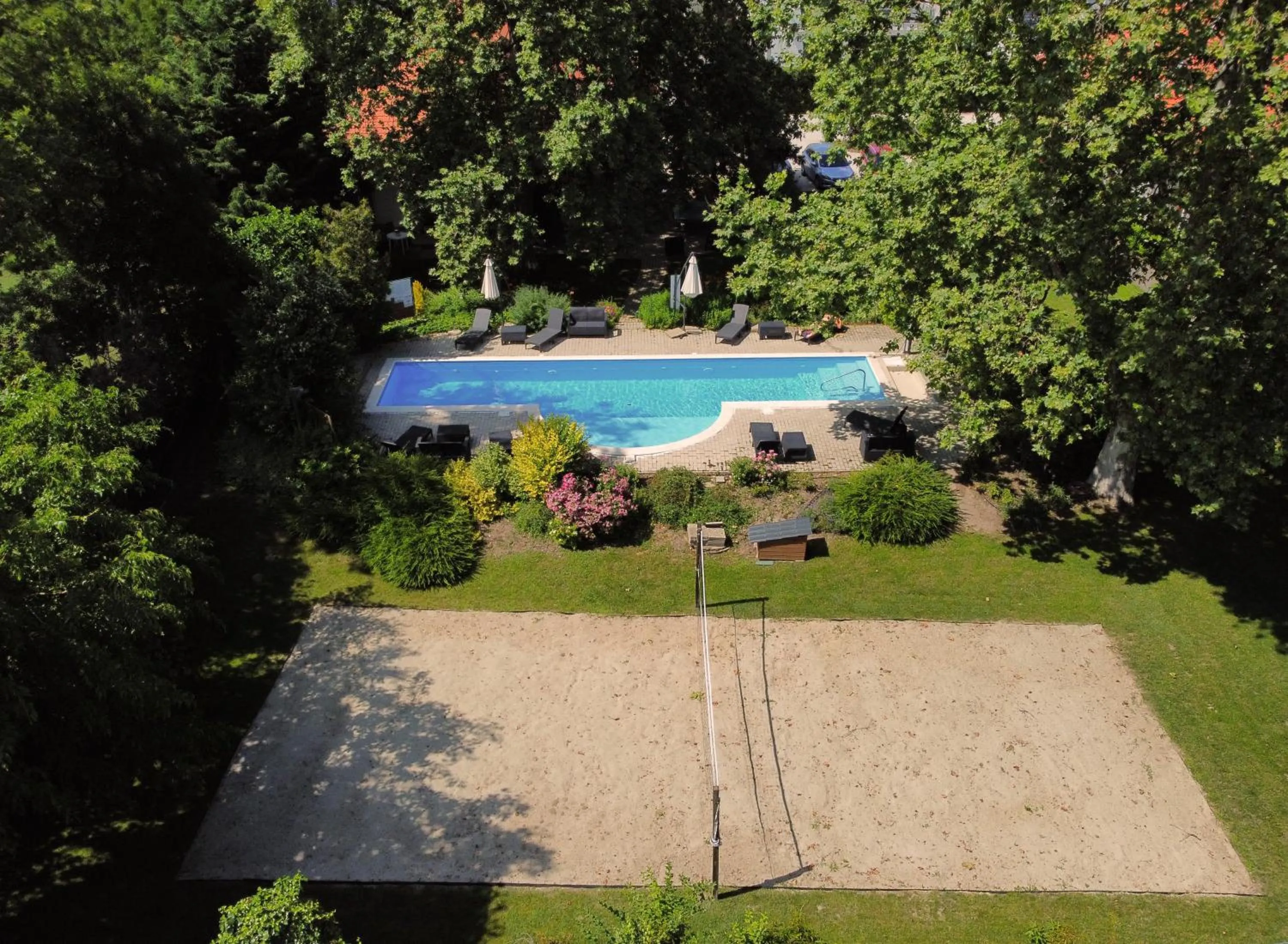 Garden in Platán Garden & Rooms Zamárdi - volt Hotel Platán