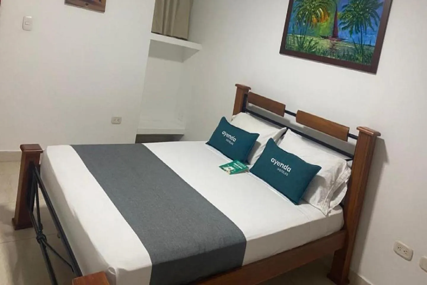 Bed in Hotel Colon Rodadero