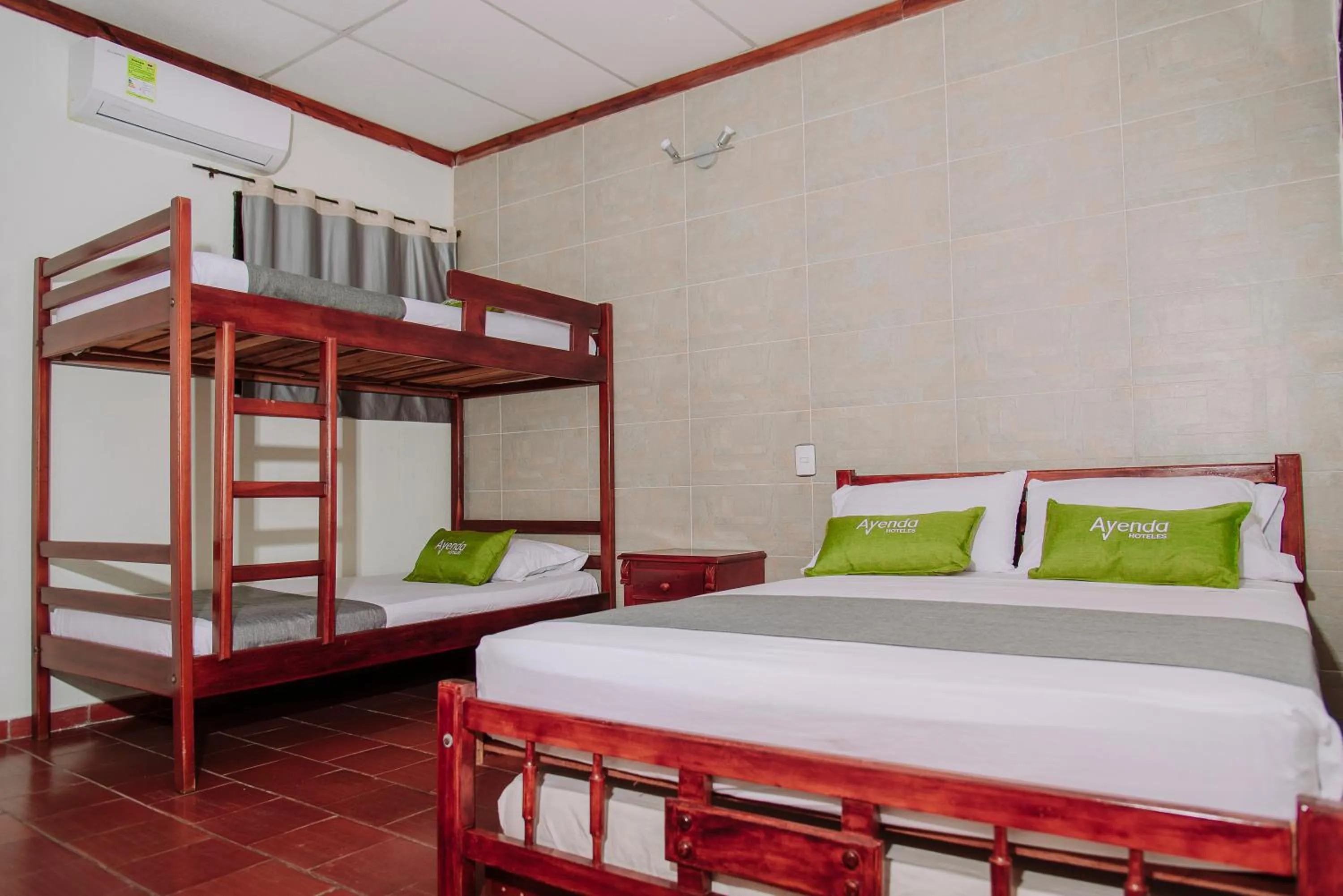 Bed in Hotel Colon Rodadero