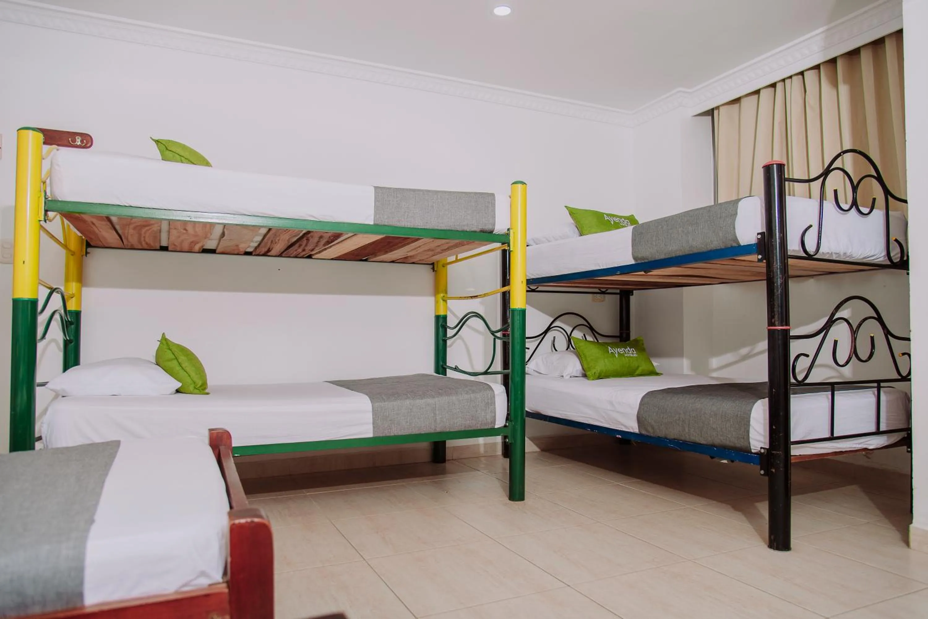 Bed in Hotel Colon Rodadero