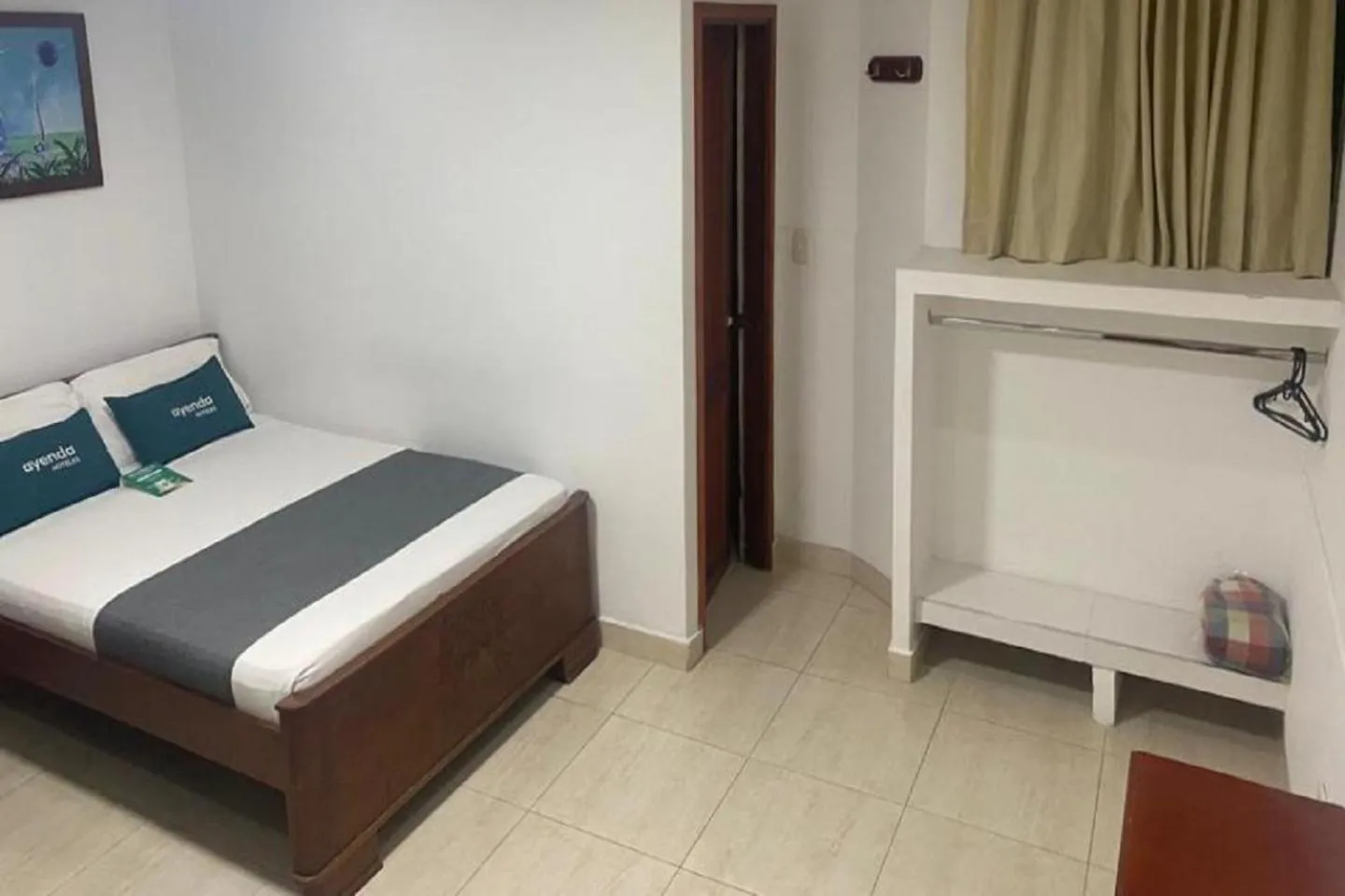 Bed in Hotel Colon Rodadero