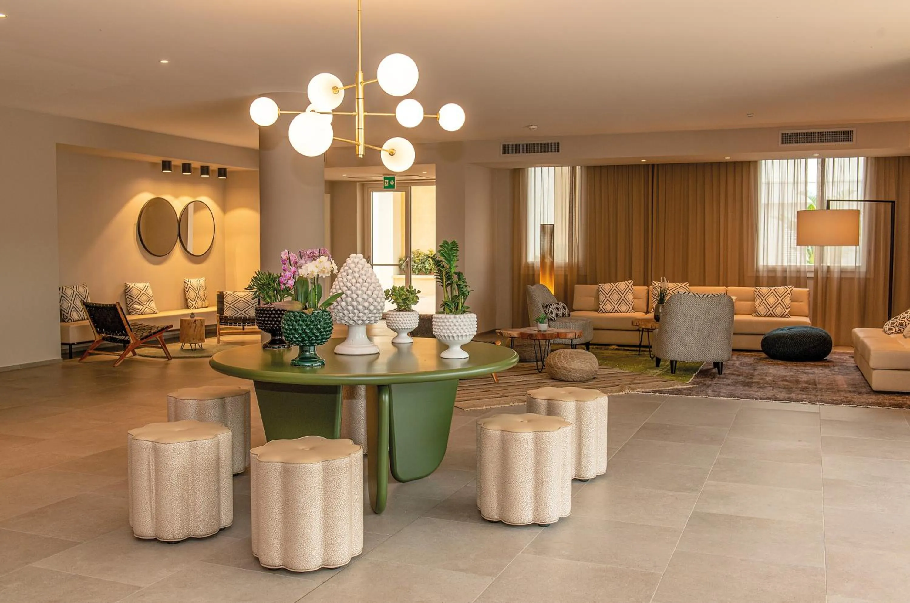 Lobby or reception in Mangia's Himera Resort