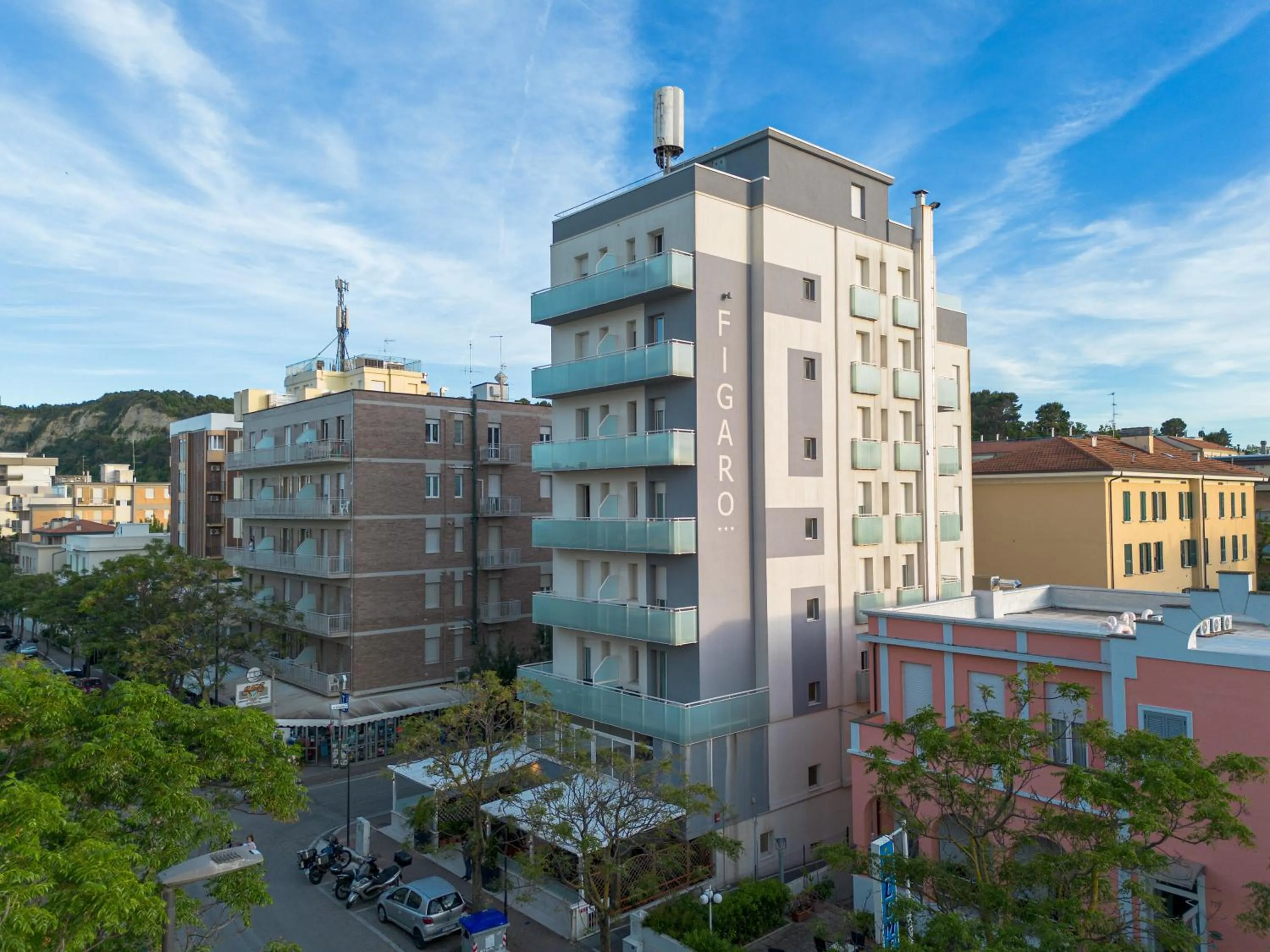 Property building in Amadei Hotel Figaro & Apartments