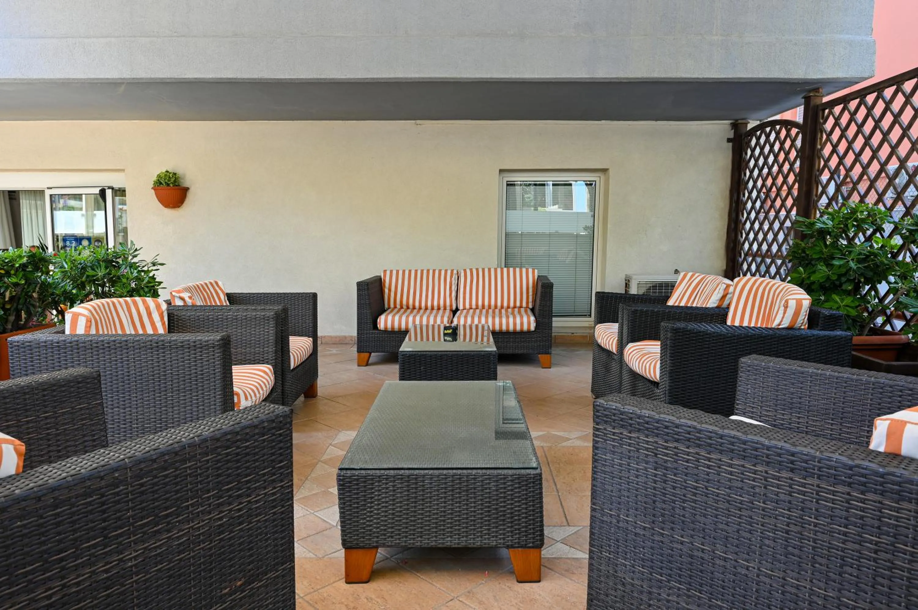 Garden in Amadei Hotel Figaro & Apartments