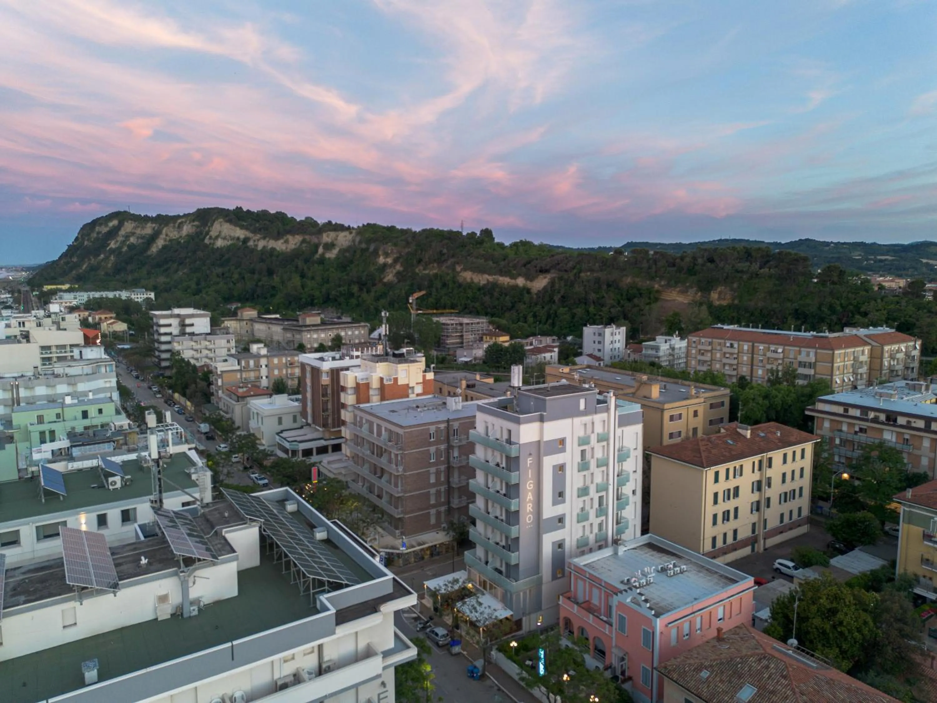 Bird's eye view in Amadei Hotel Figaro & Apartments