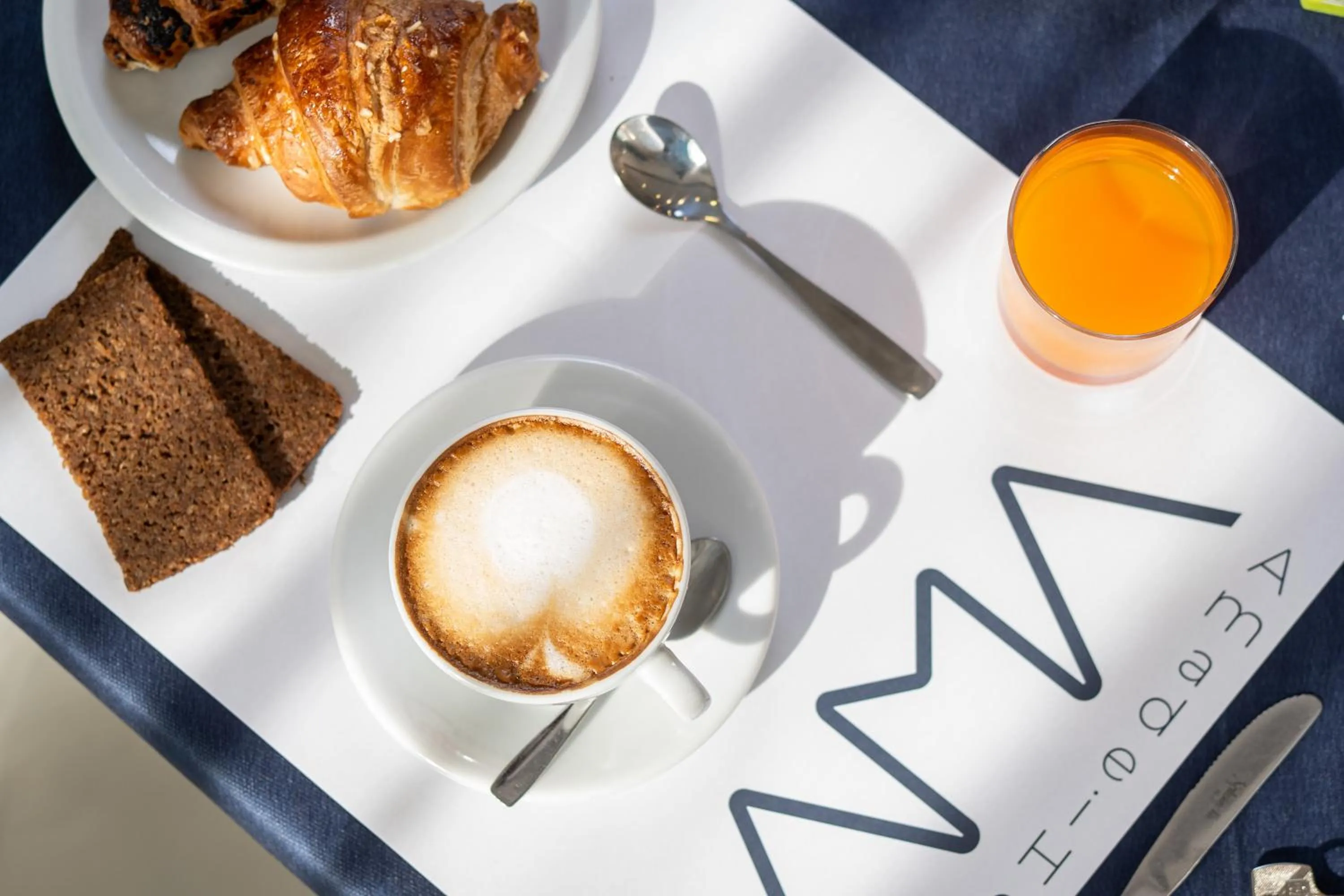 Breakfast in Amadei Hotel Figaro & Apartments