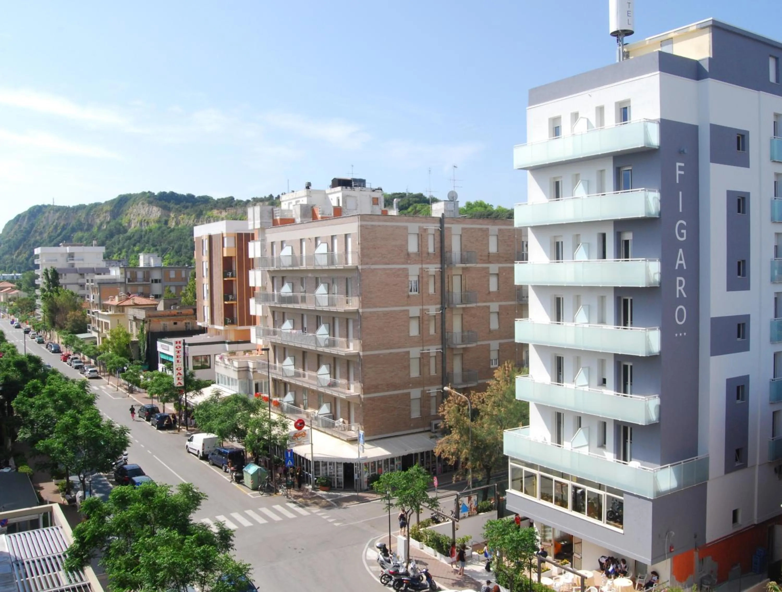 Property building in Amadei Hotel Figaro & Apartments