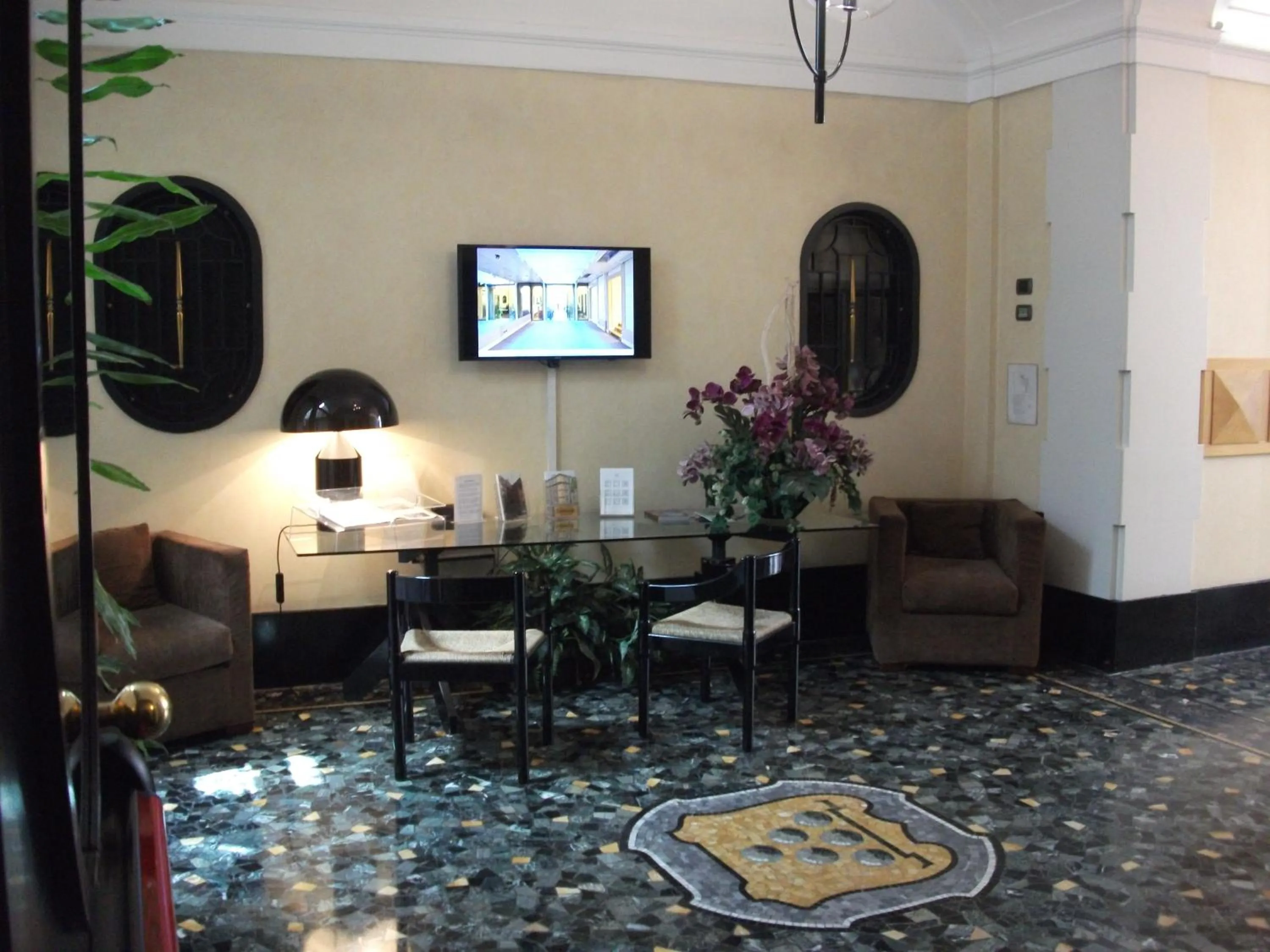 Lobby or reception in Residence Borgonuovo Uno Apartments