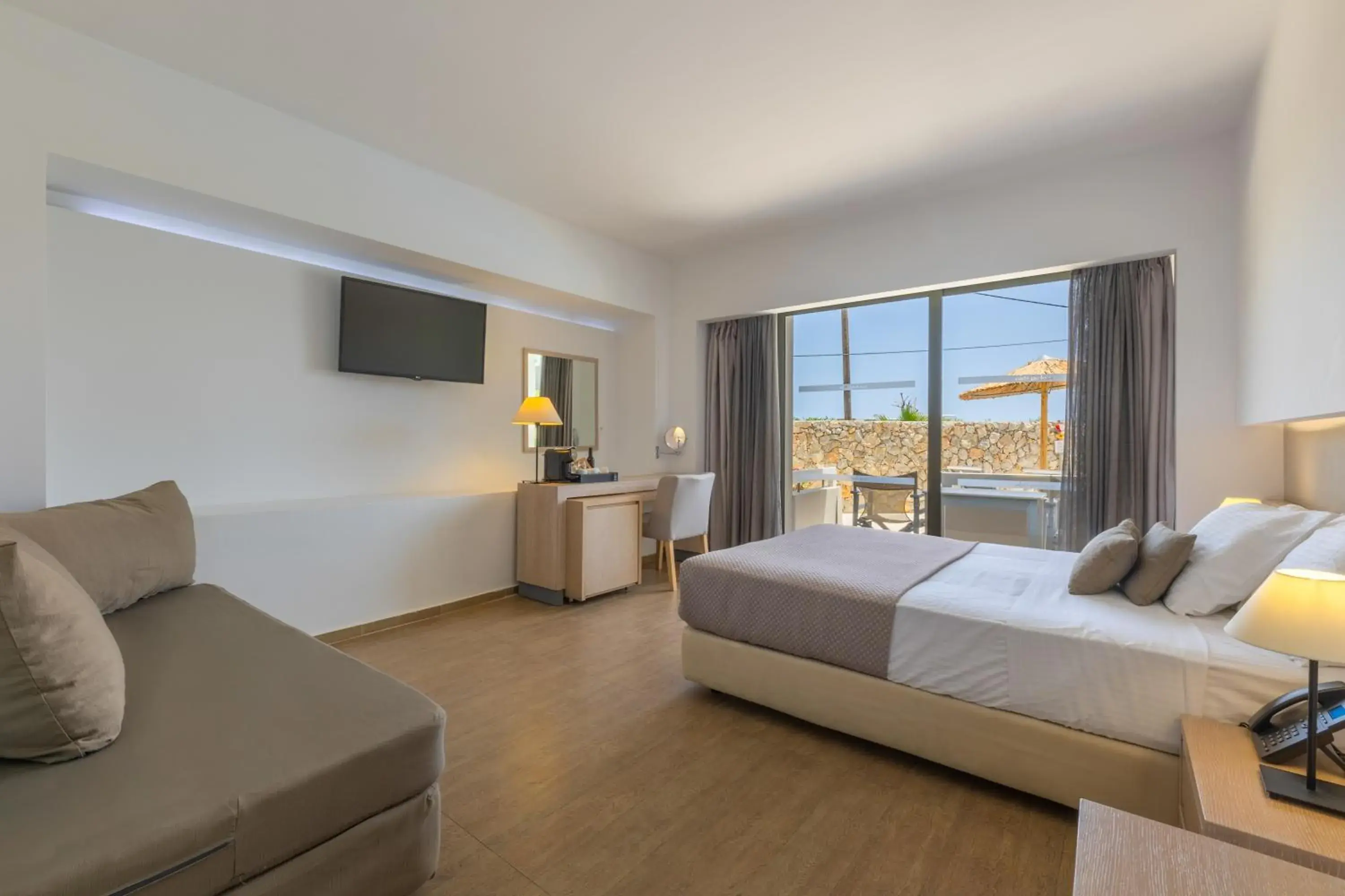 Bedroom, Bed in Akti Palace Hotel Bedroom, Bed in Akti Palace Hotel