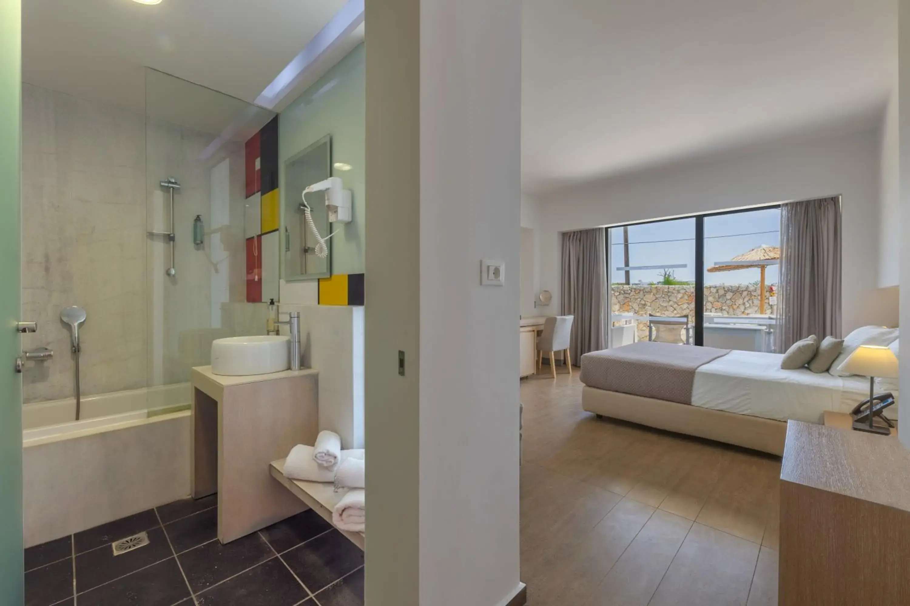 Double or Twin Room with Swimming Pool Access in Akti Palace Hotel Double or Twin Room with Swimming Pool Access in Akti Palace Hotel