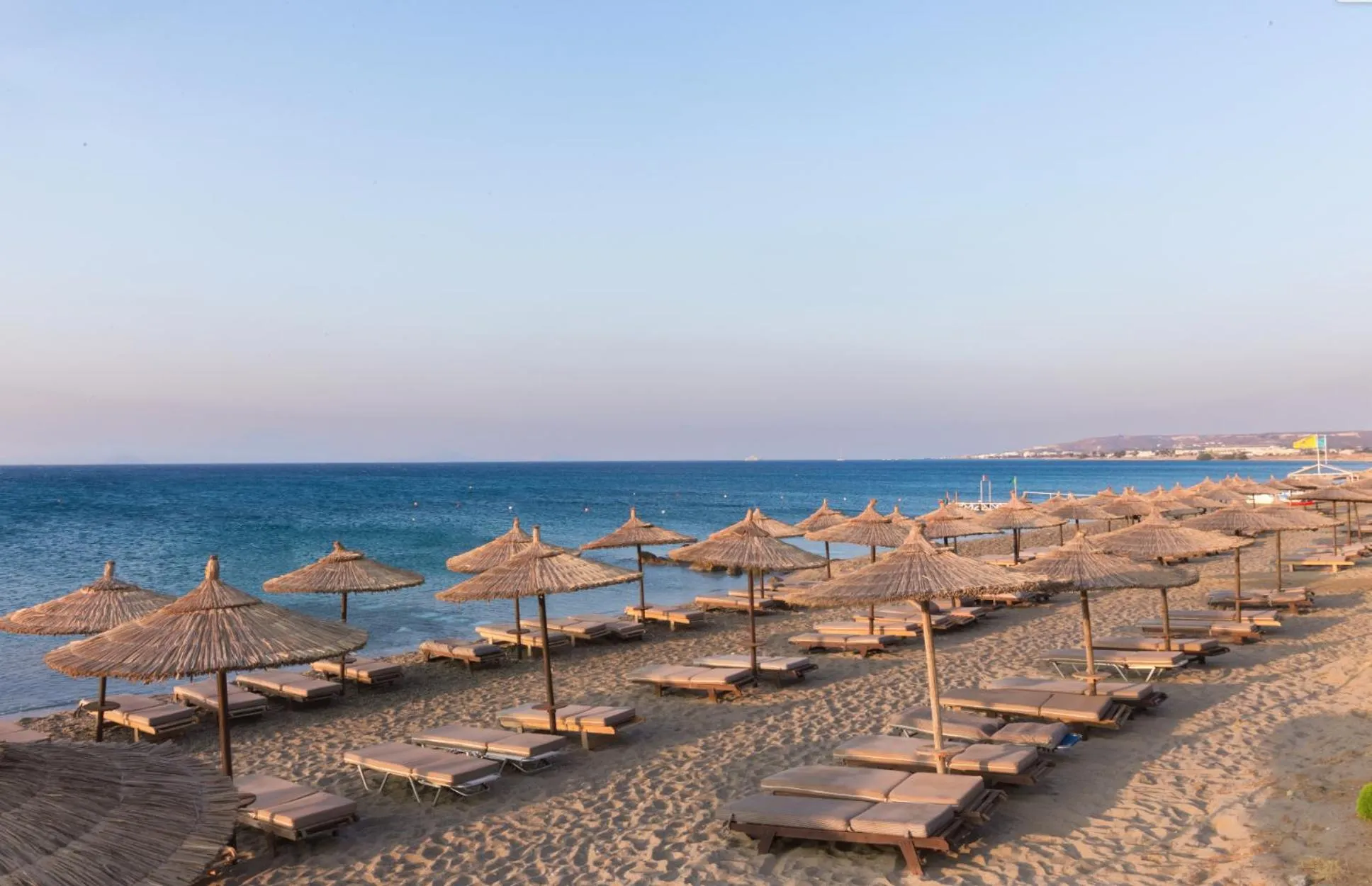 Beach in Akti Palace Hotel