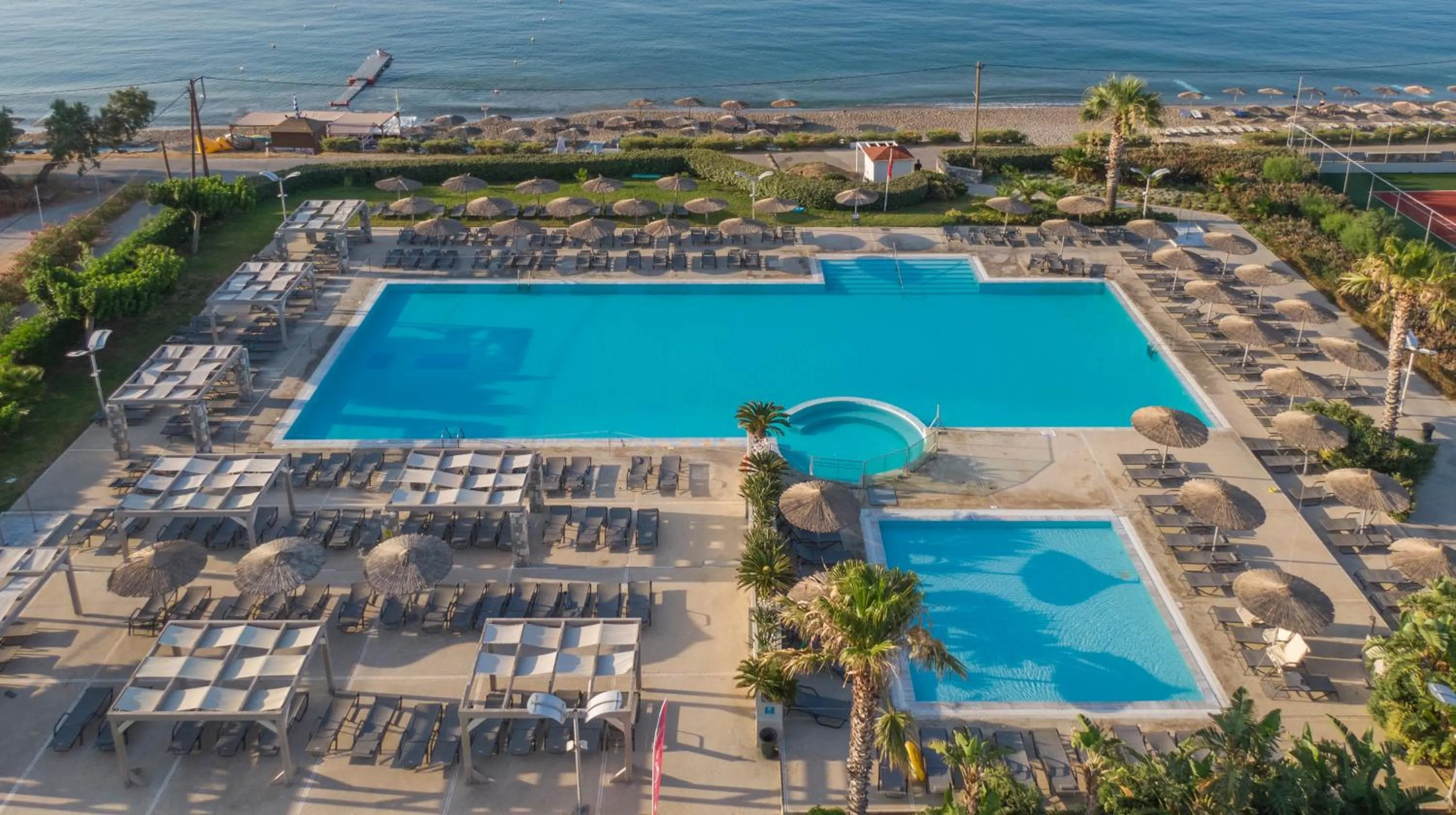 Swimming pool in Akti Palace Hotel