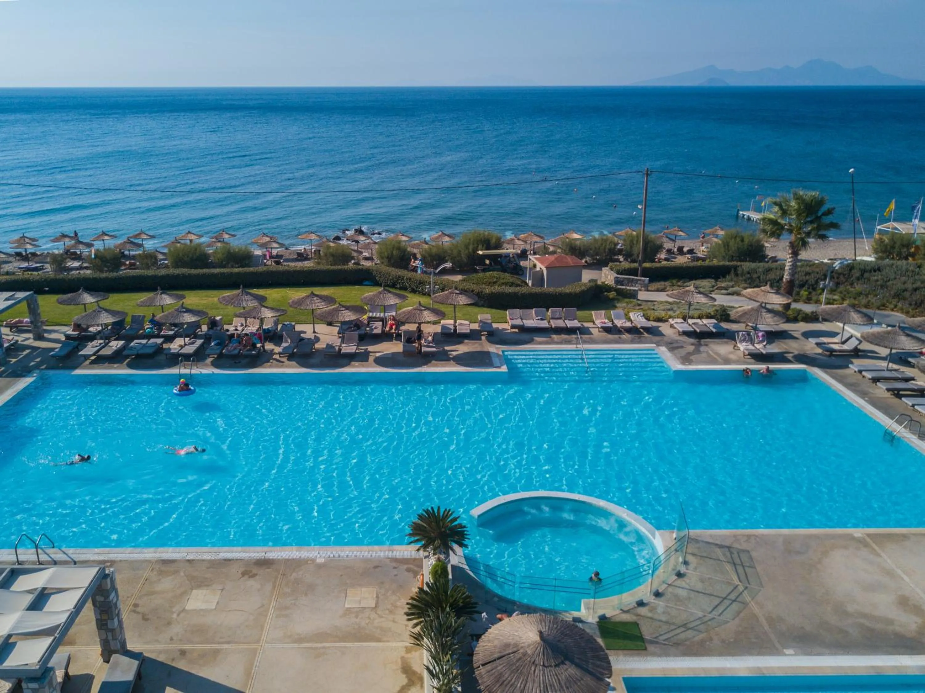 Swimming pool in Akti Palace Hotel