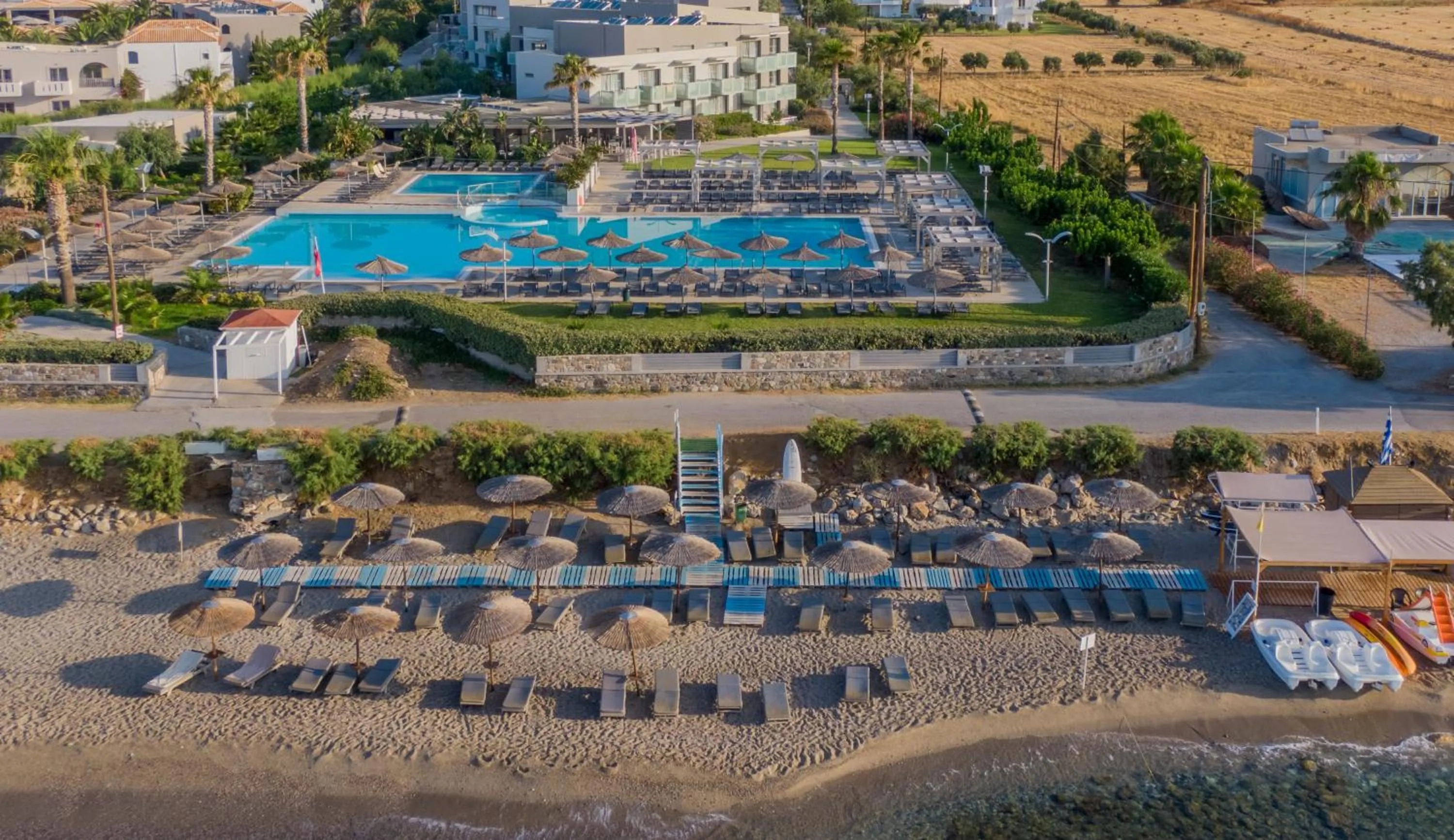 Swimming pool in Akti Palace Hotel