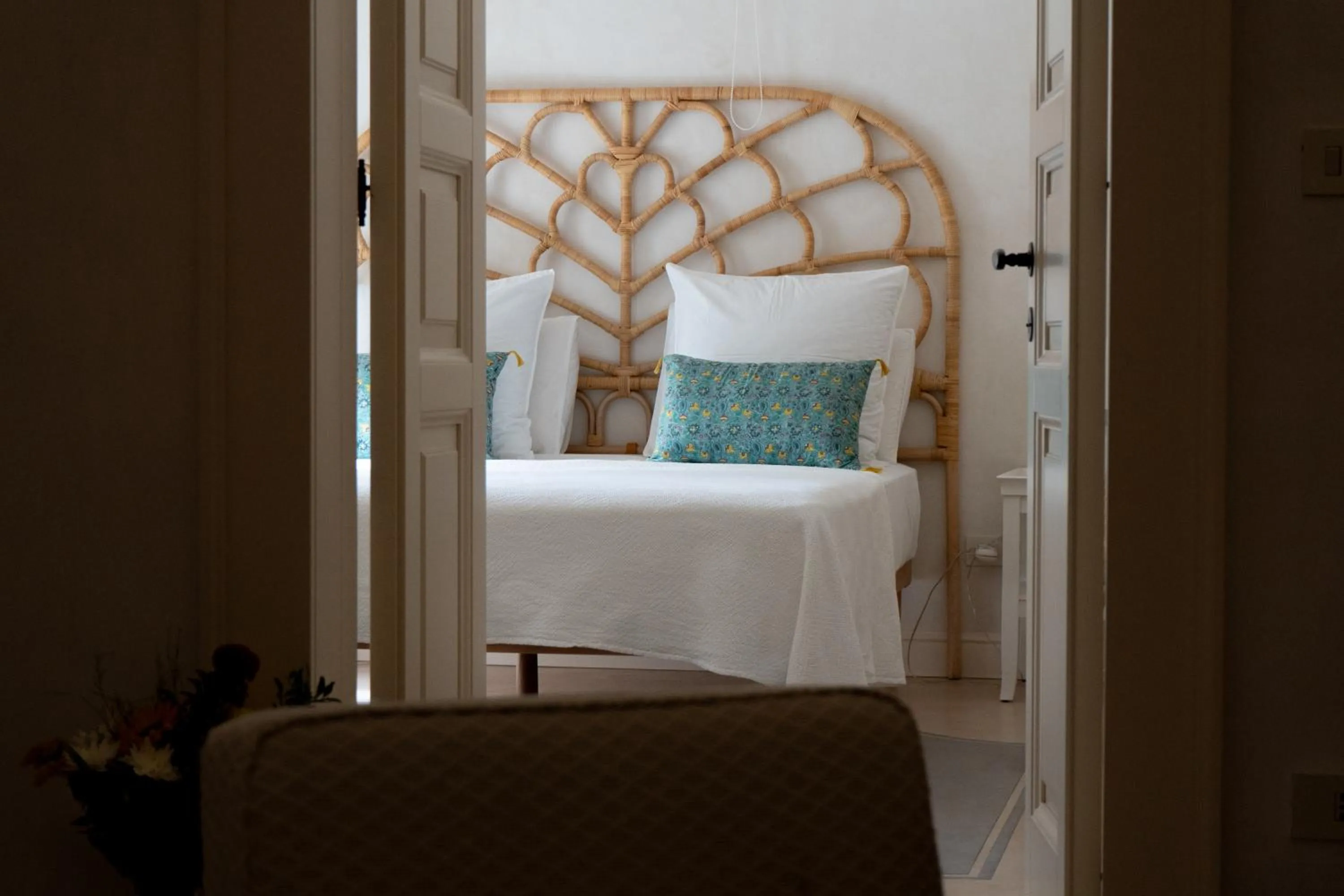 Photo of the whole room, Bed in Palazzo Muci