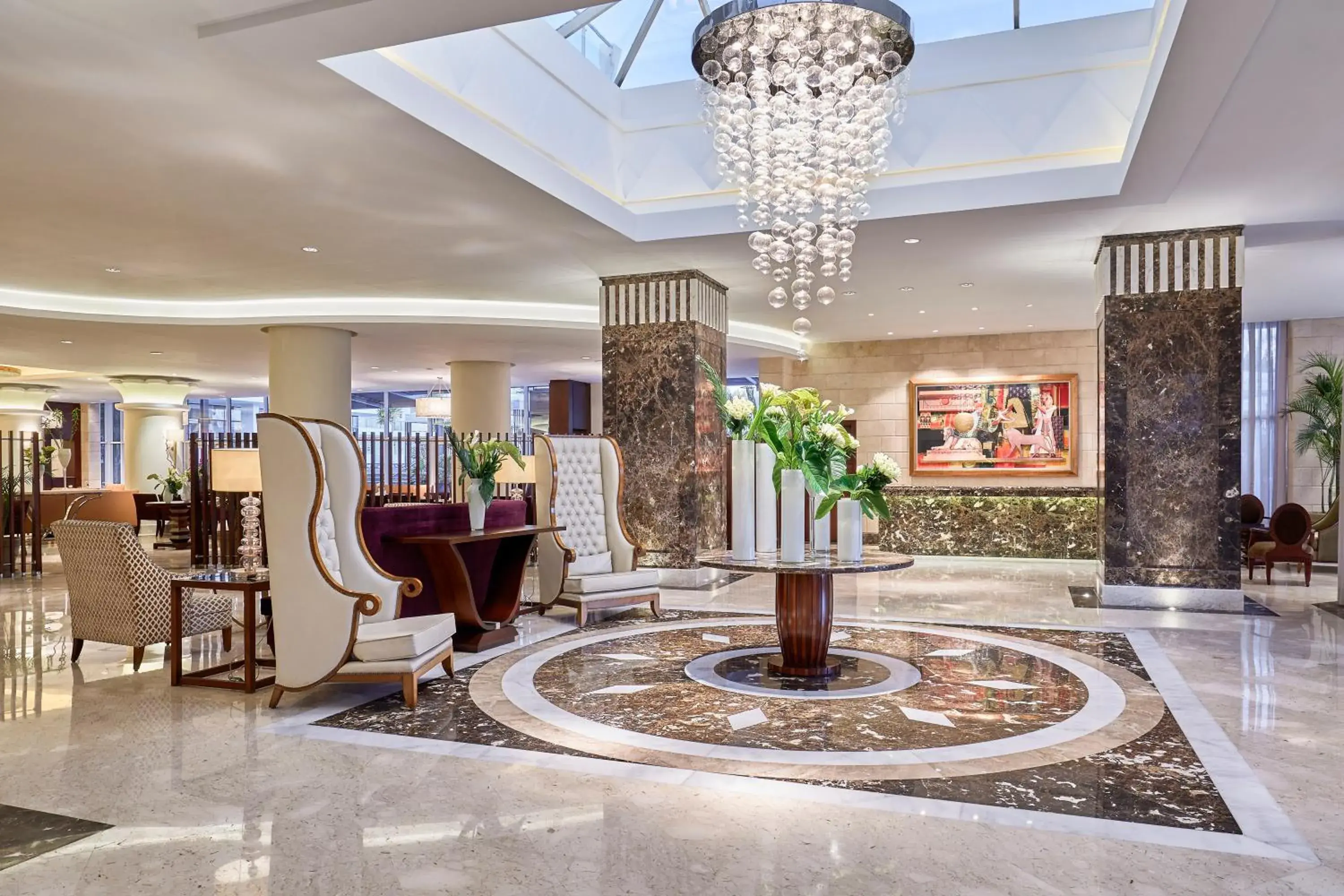 Lobby or reception in Steigenberger Pyramids Cairo Lobby or reception in Steigenberger Pyramids Cairo