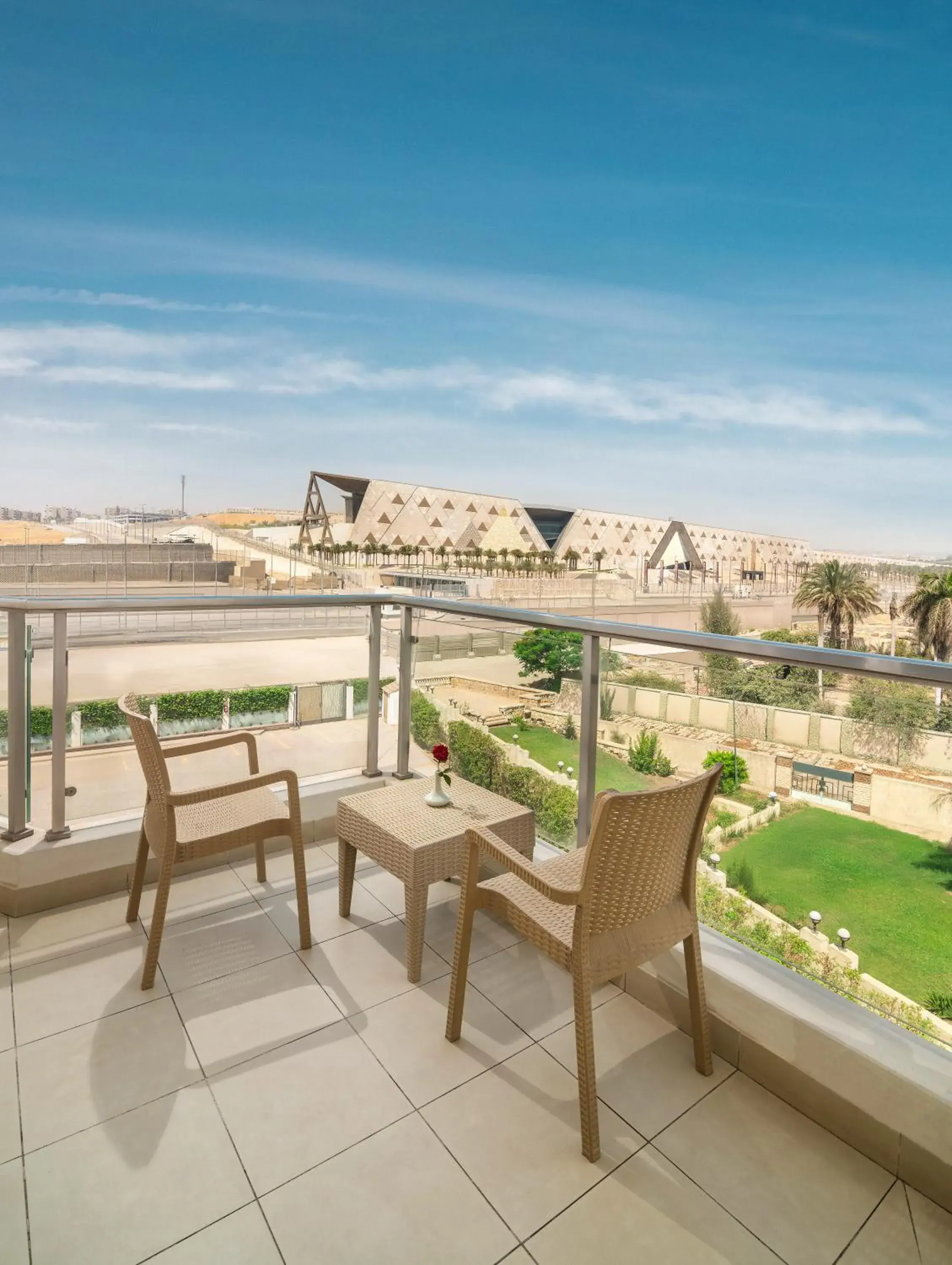 Property building in Steigenberger Pyramids Cairo Property building in Steigenberger Pyramids Cairo