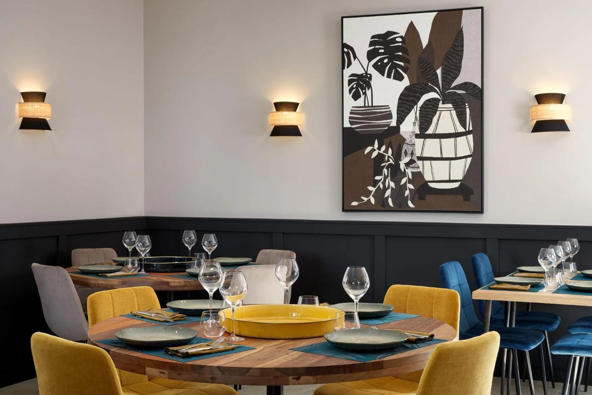 Restaurant/places to eat in Hôtel Saint-Alban