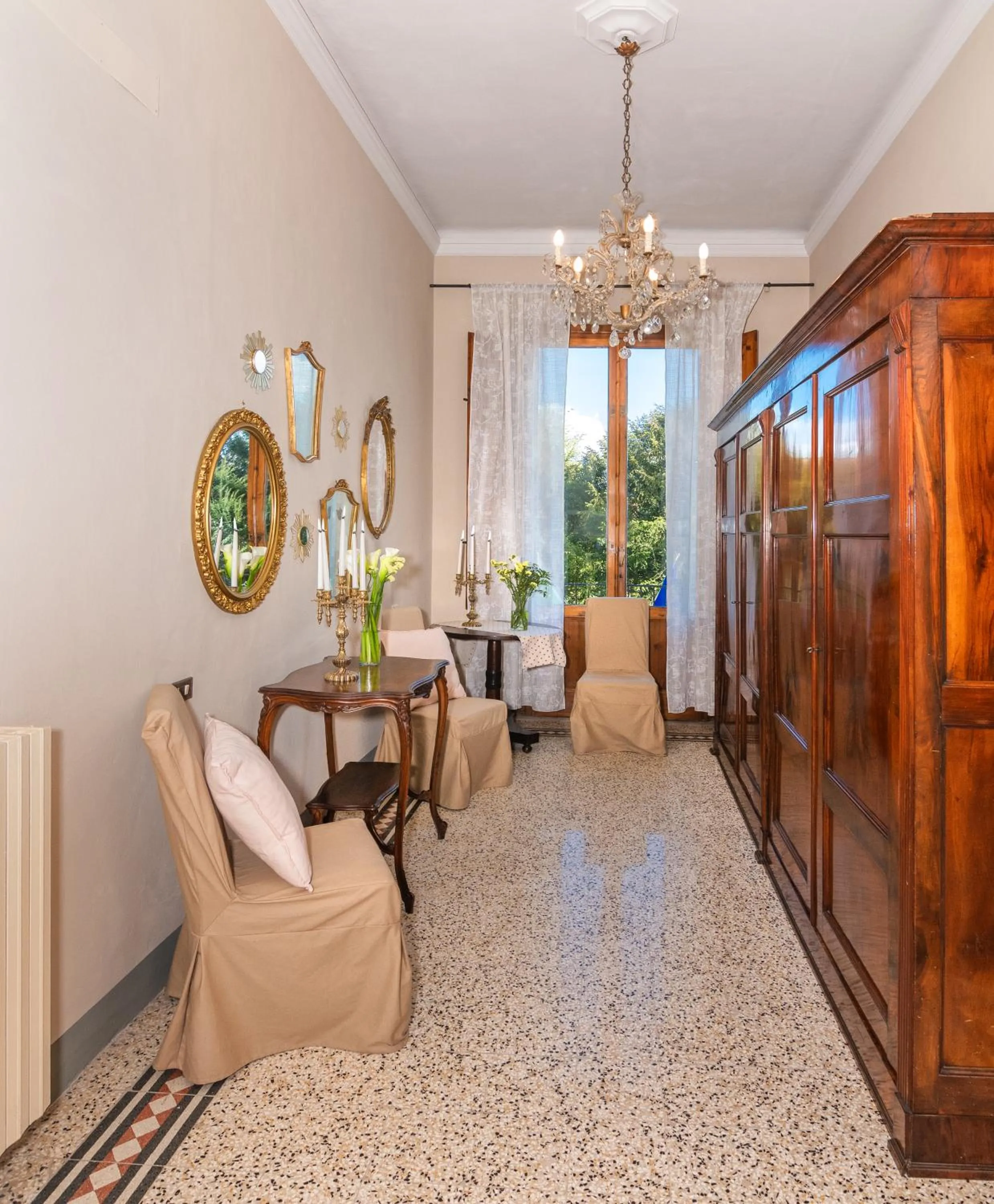 Lobby or reception in Villa Ricci Suites