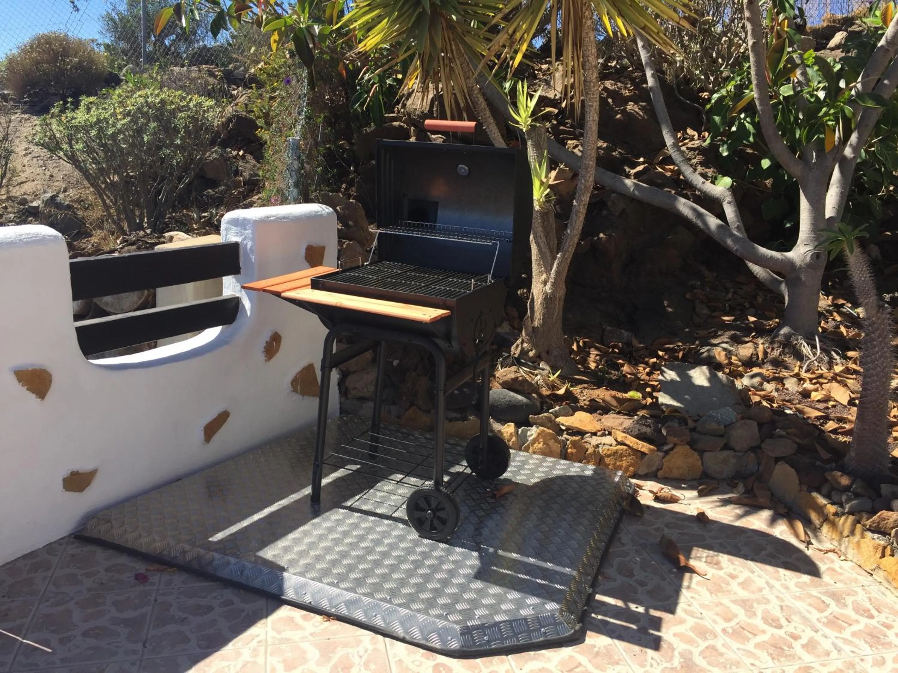 BBQ facilities in CASANTILVIA heated pool paradise