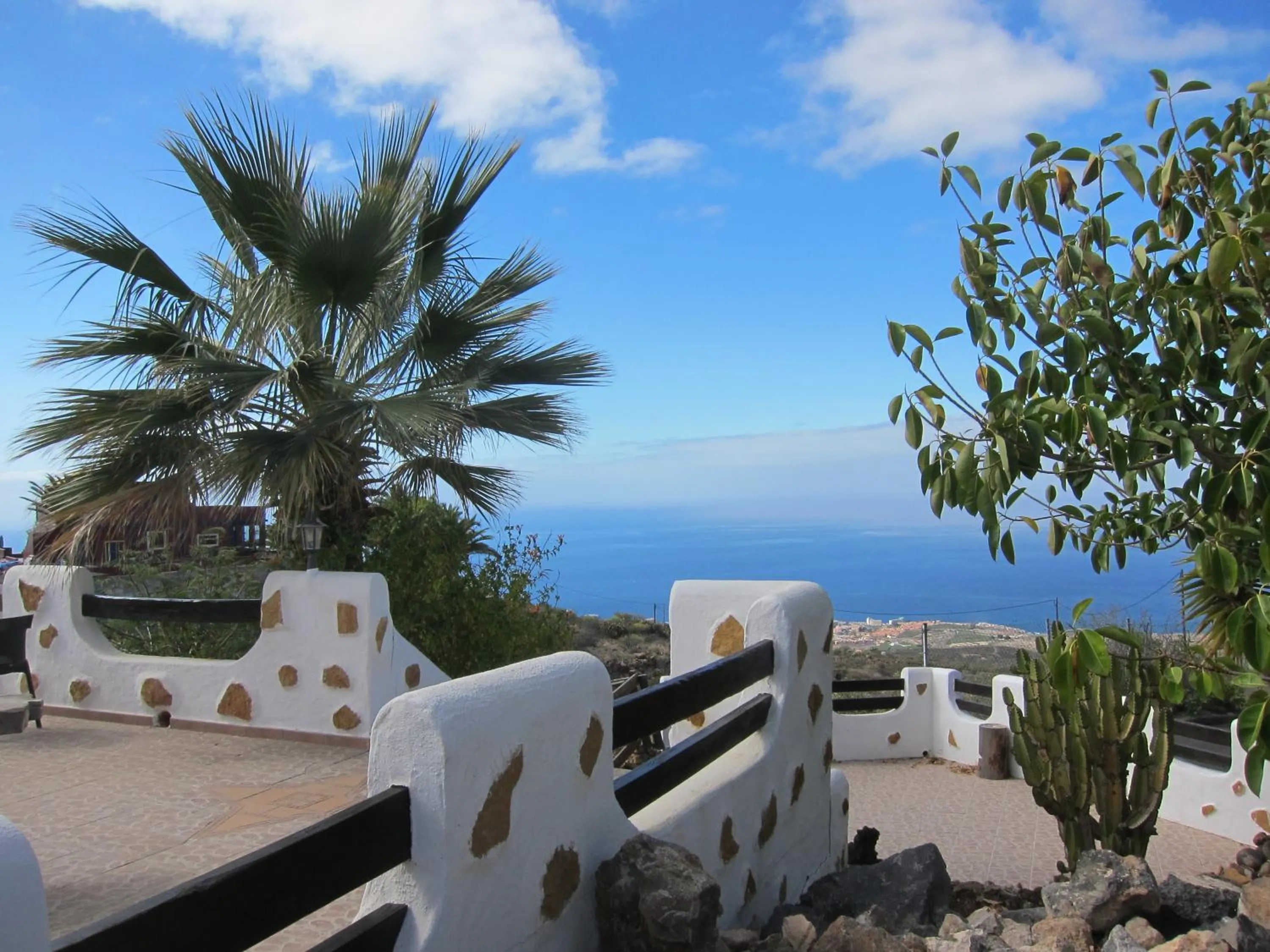 Balcony/Terrace in CASANTILVIA heated pool paradise